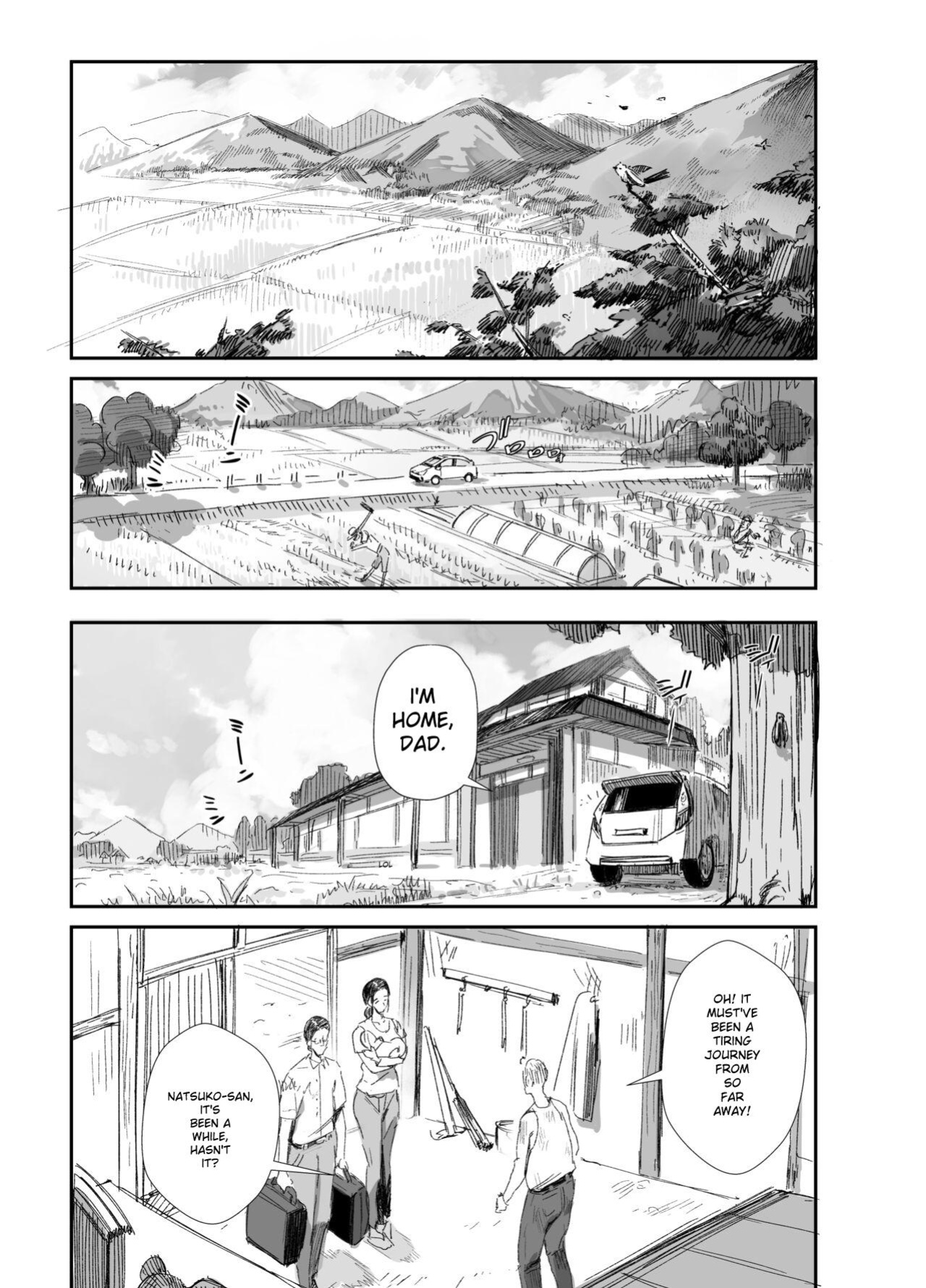 [Onodera] A Perverted Father-in-Law Living in the Countryside and His Daughter-in-Law Raising Children