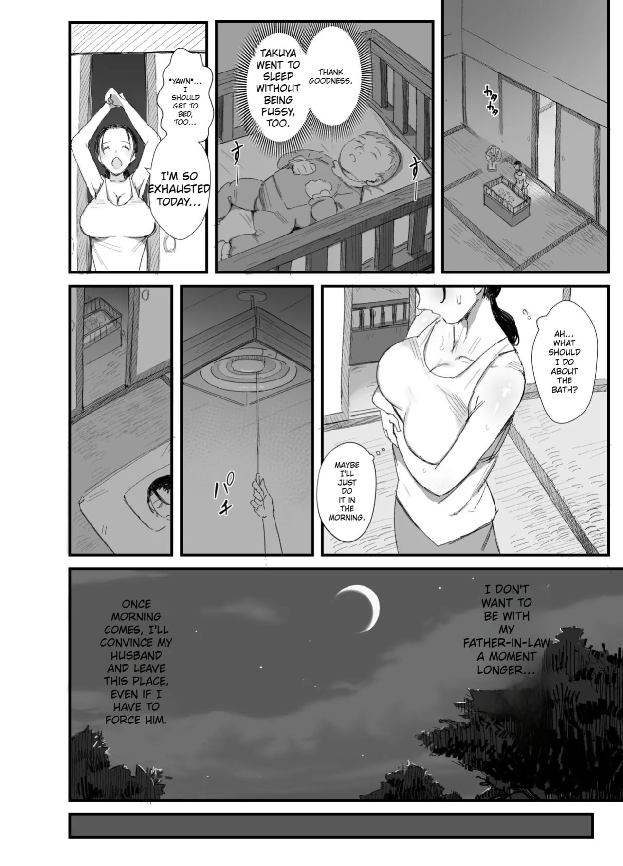 [Onodera] A Perverted Father-in-Law Living in the Countryside and His Daughter-in-Law Raising Children