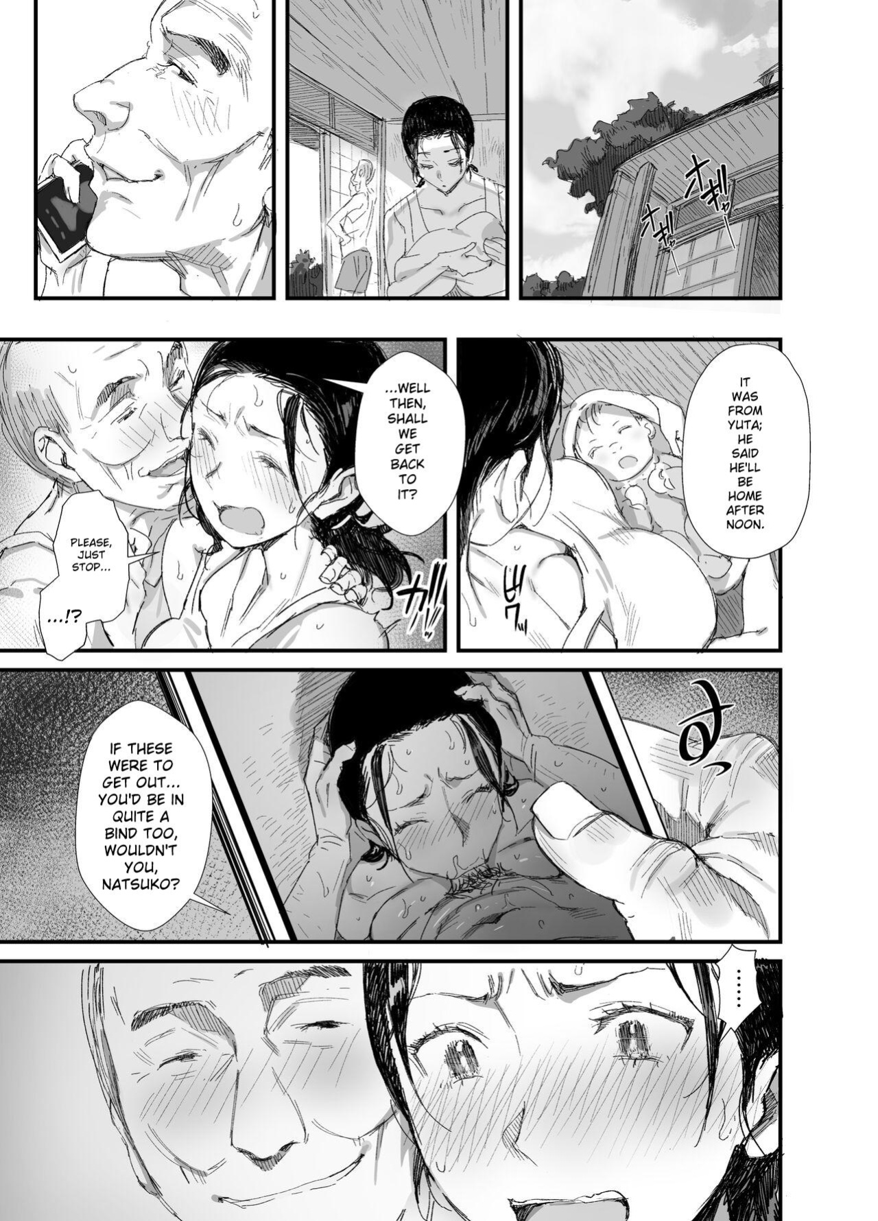 [Onodera] A Perverted Father-in-Law Living in the Countryside and His Daughter-in-Law Raising Children