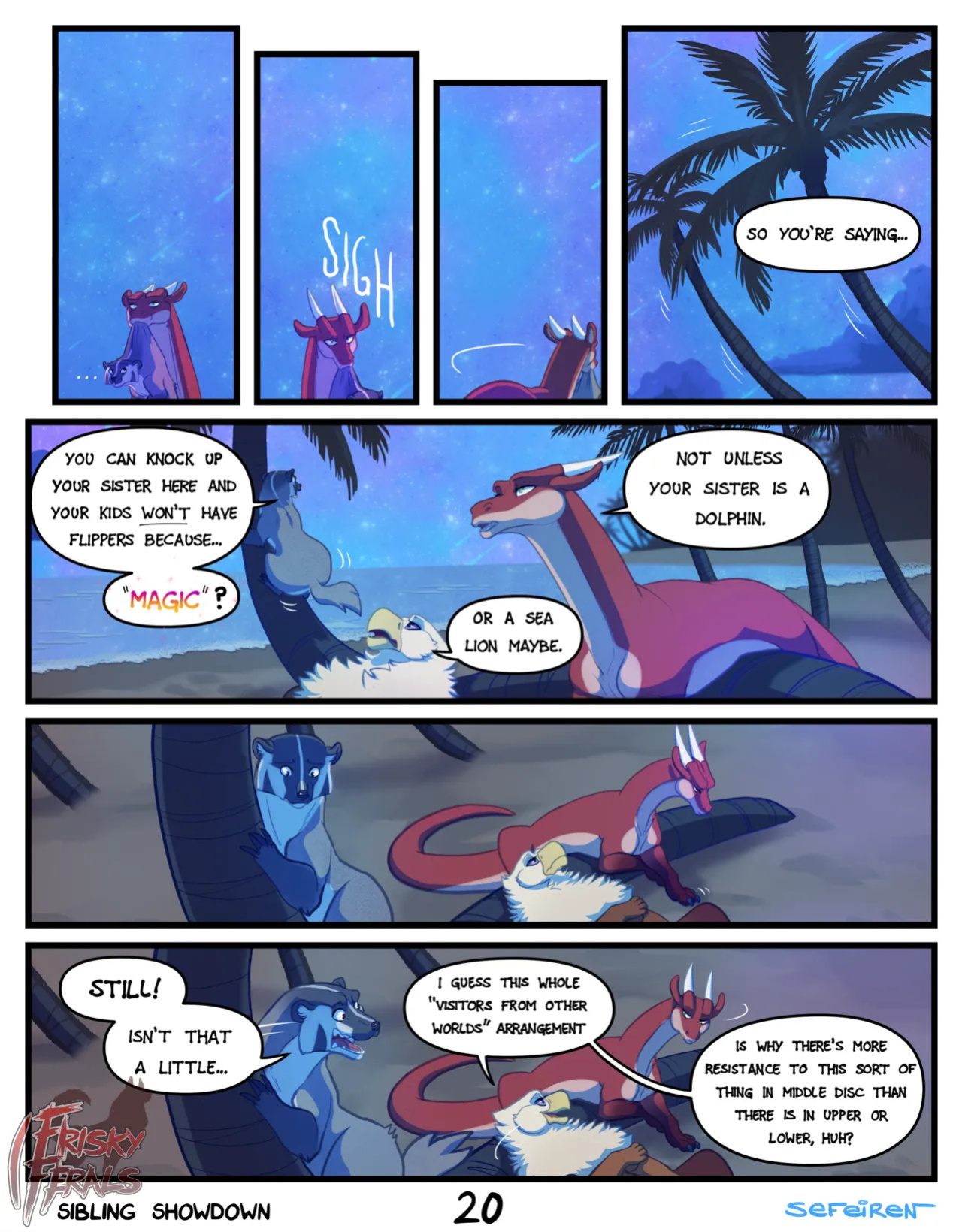 [Sefeiren] Frisky Ferals - Sibling Showdown (Ongoing)
