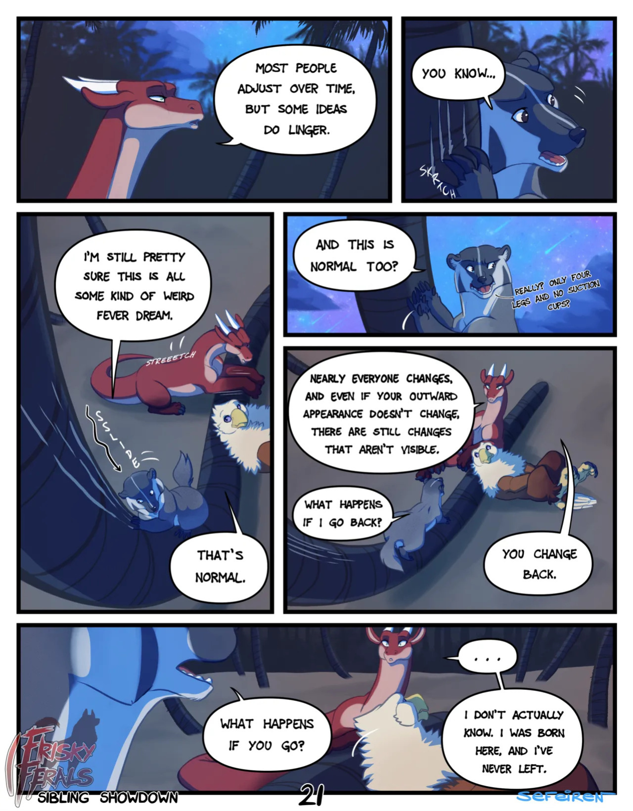 [Sefeiren] Frisky Ferals - Sibling Showdown (Ongoing)