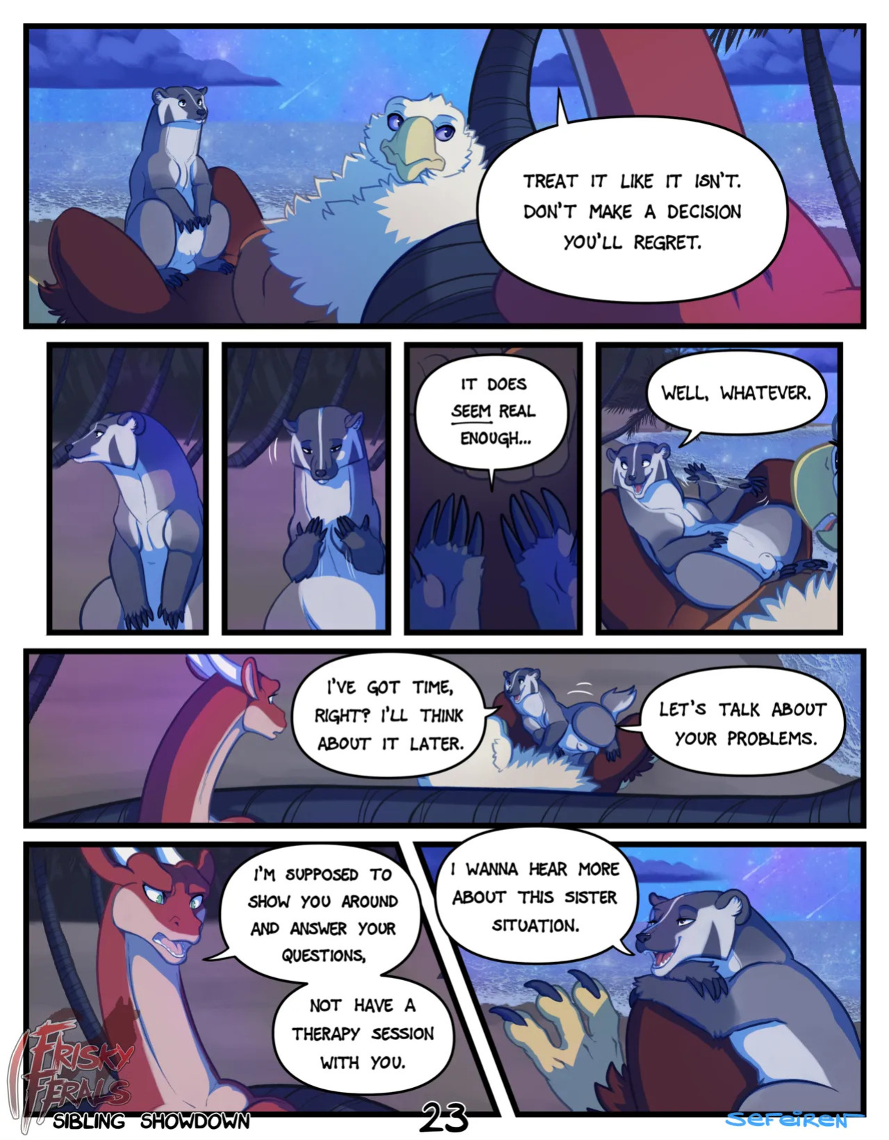 [Sefeiren] Frisky Ferals - Sibling Showdown (Ongoing)