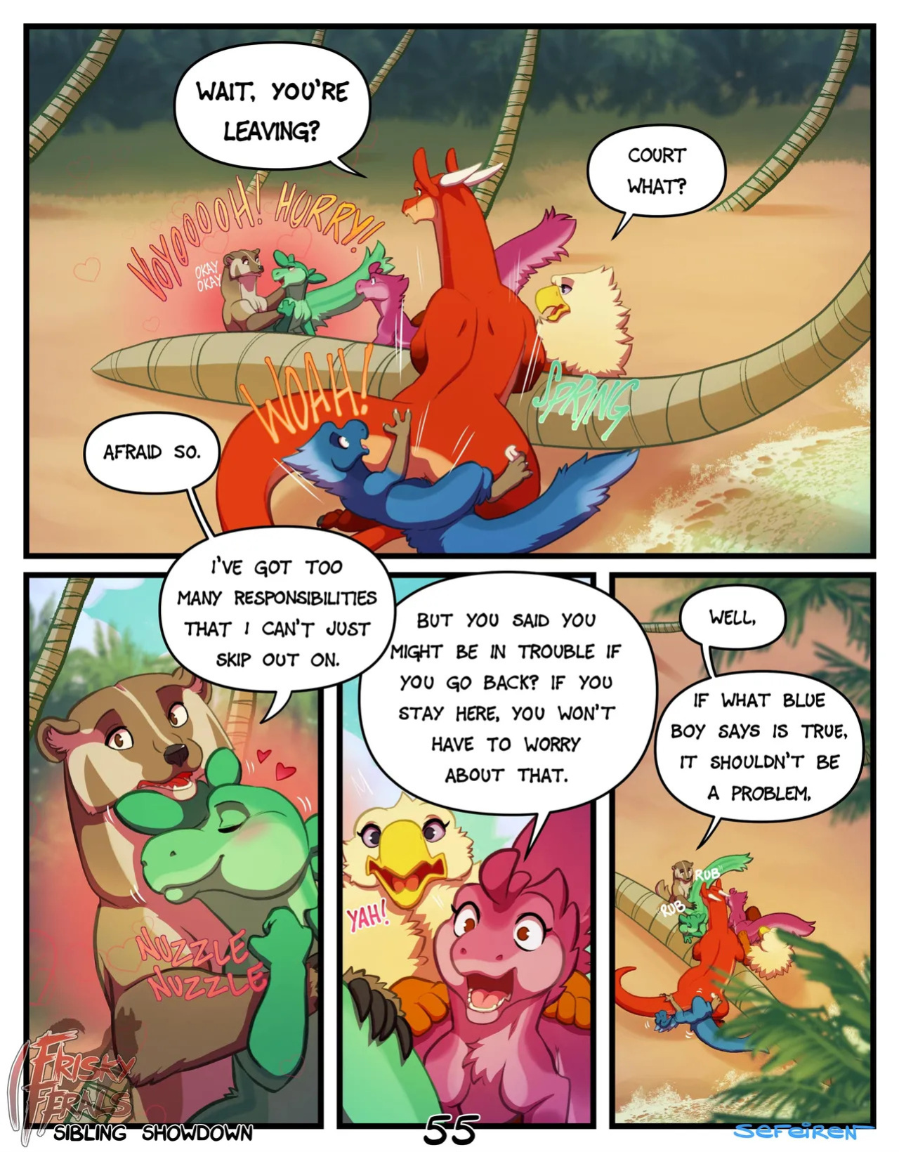 [Sefeiren] Frisky Ferals - Sibling Showdown (Ongoing)