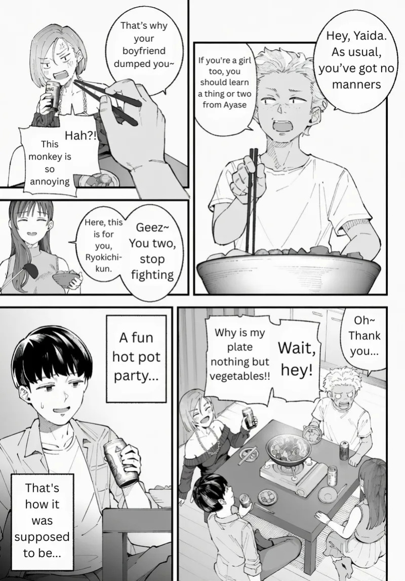 [Hameyama Cola] Boku to Aitsu to Ano Ko to Kanojo. - Me, Him, the Girl and Her [English]