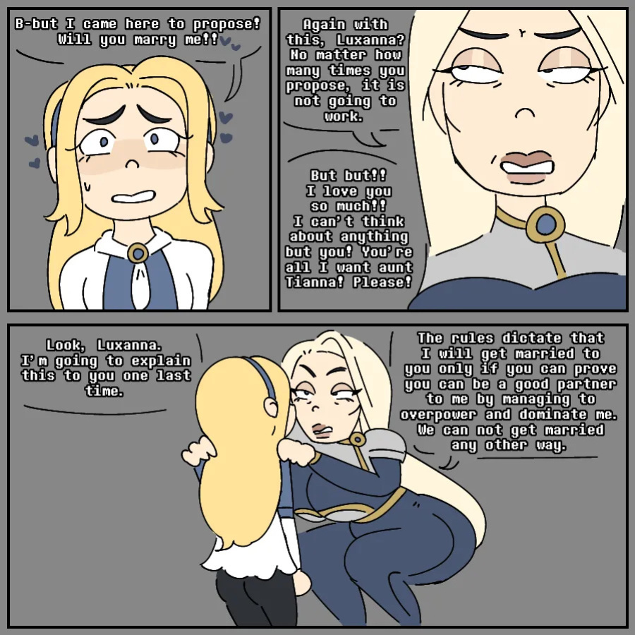 [Milkbuni] Lux x Tianna (League of Legends)