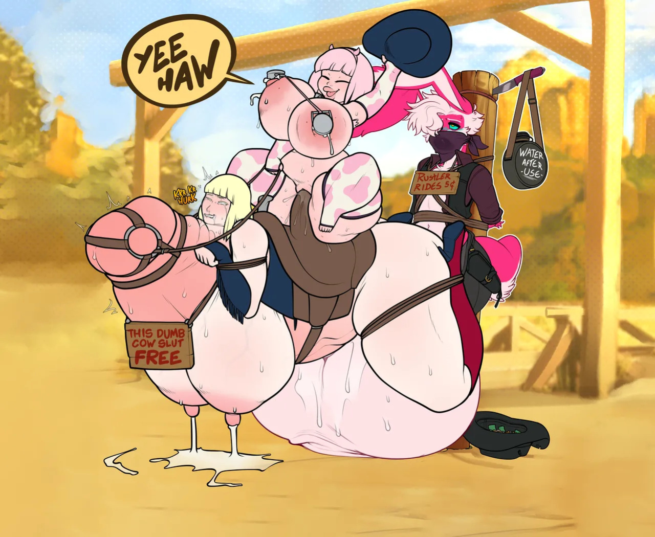 Riding Pink (FonkiMonki x PinkPaloopa)