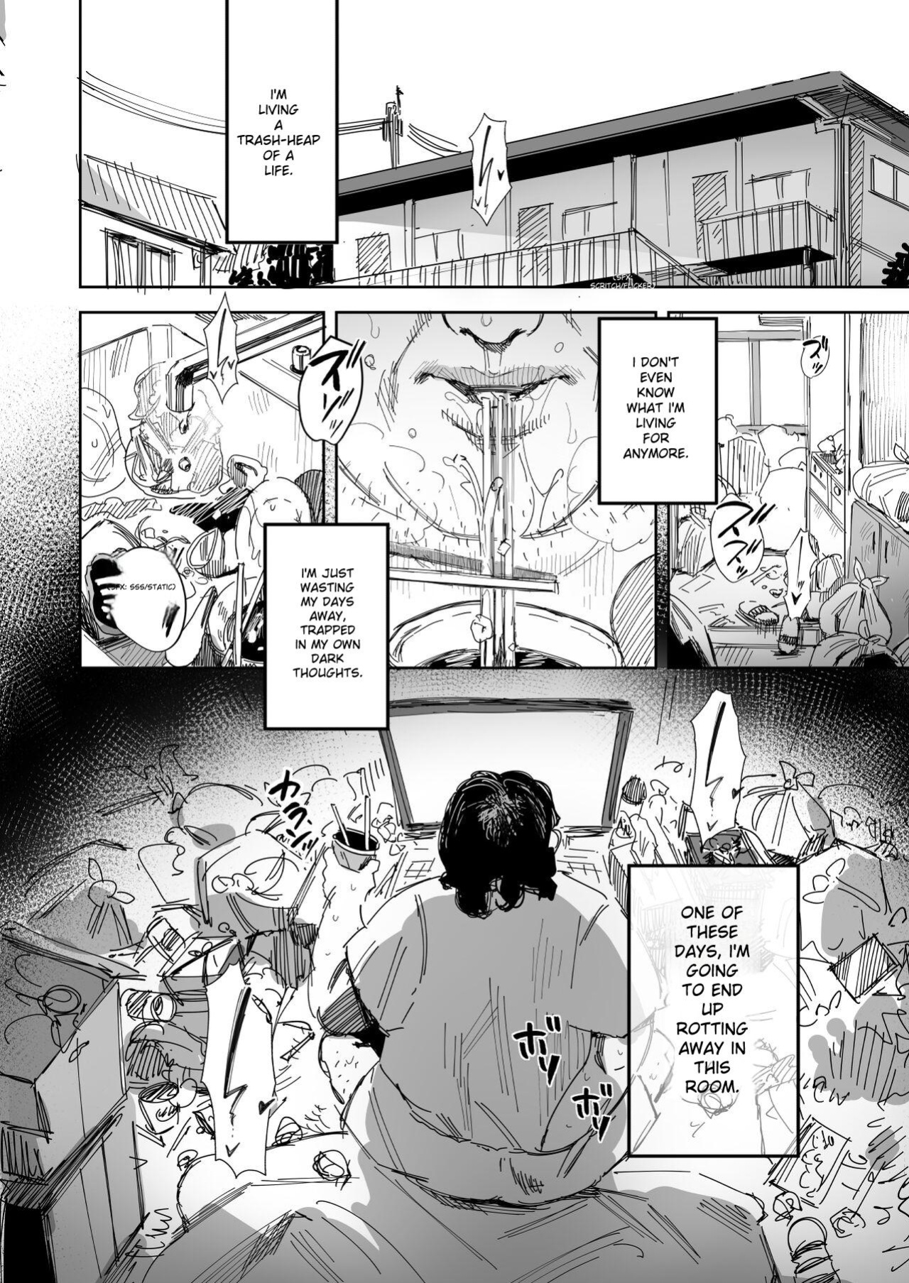 [Onodera] A Kind-Hearted, Foolish, Big-Breasted Housewife Is Seduced By Her Neighbor, A Man With A Trashy Apartment