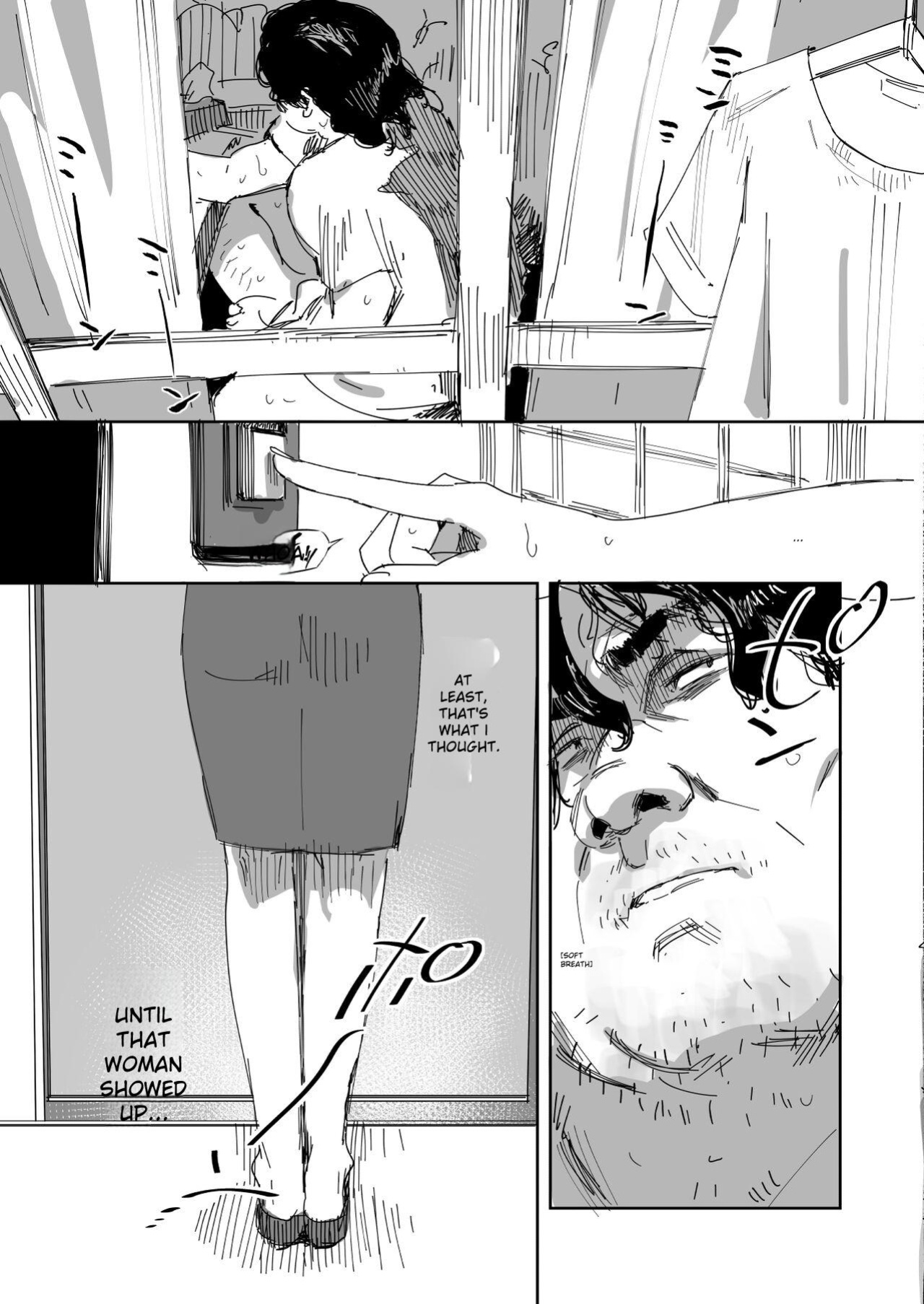 [Onodera] A Kind-Hearted, Foolish, Big-Breasted Housewife Is Seduced By Her Neighbor, A Man With A Trashy Apartment