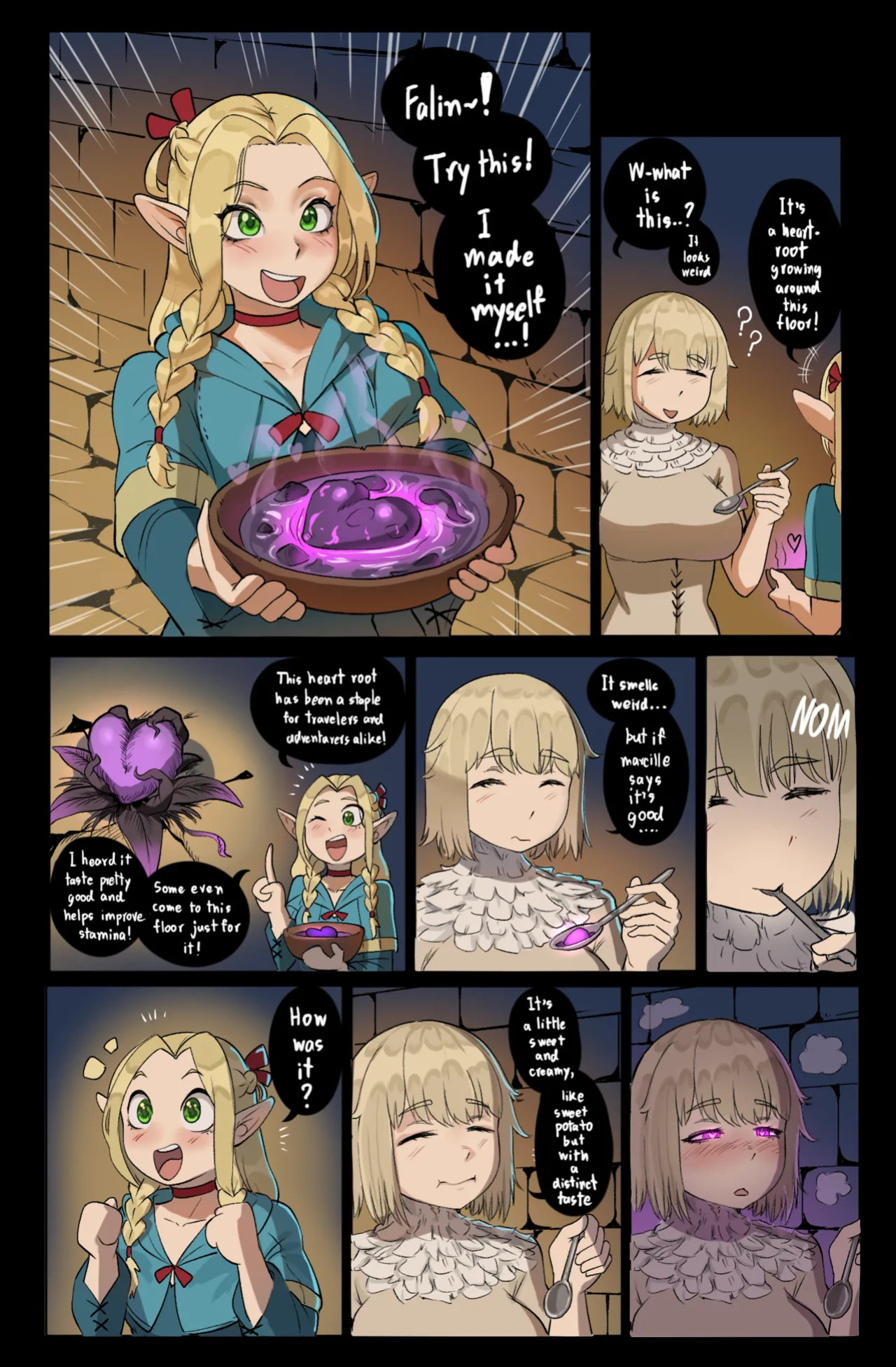 [Dajah] Marcille's suspicious stew (Delicious in Dungeon) [Ongoing]