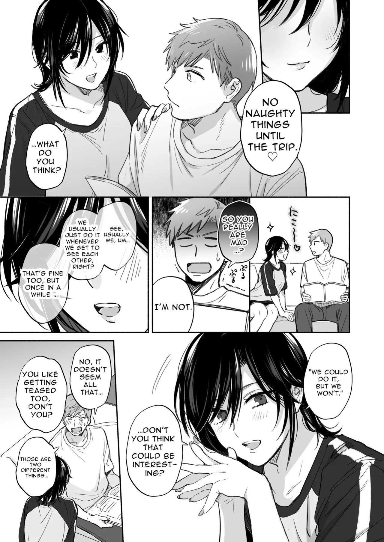 [Secret Alpaca Farm (Meeo)] If I Have a Chance, I Want to Warp My Boyfriend's Fetishes! ~Lovey-dovey Trip to the Hotsprings~ [English] [Digital]