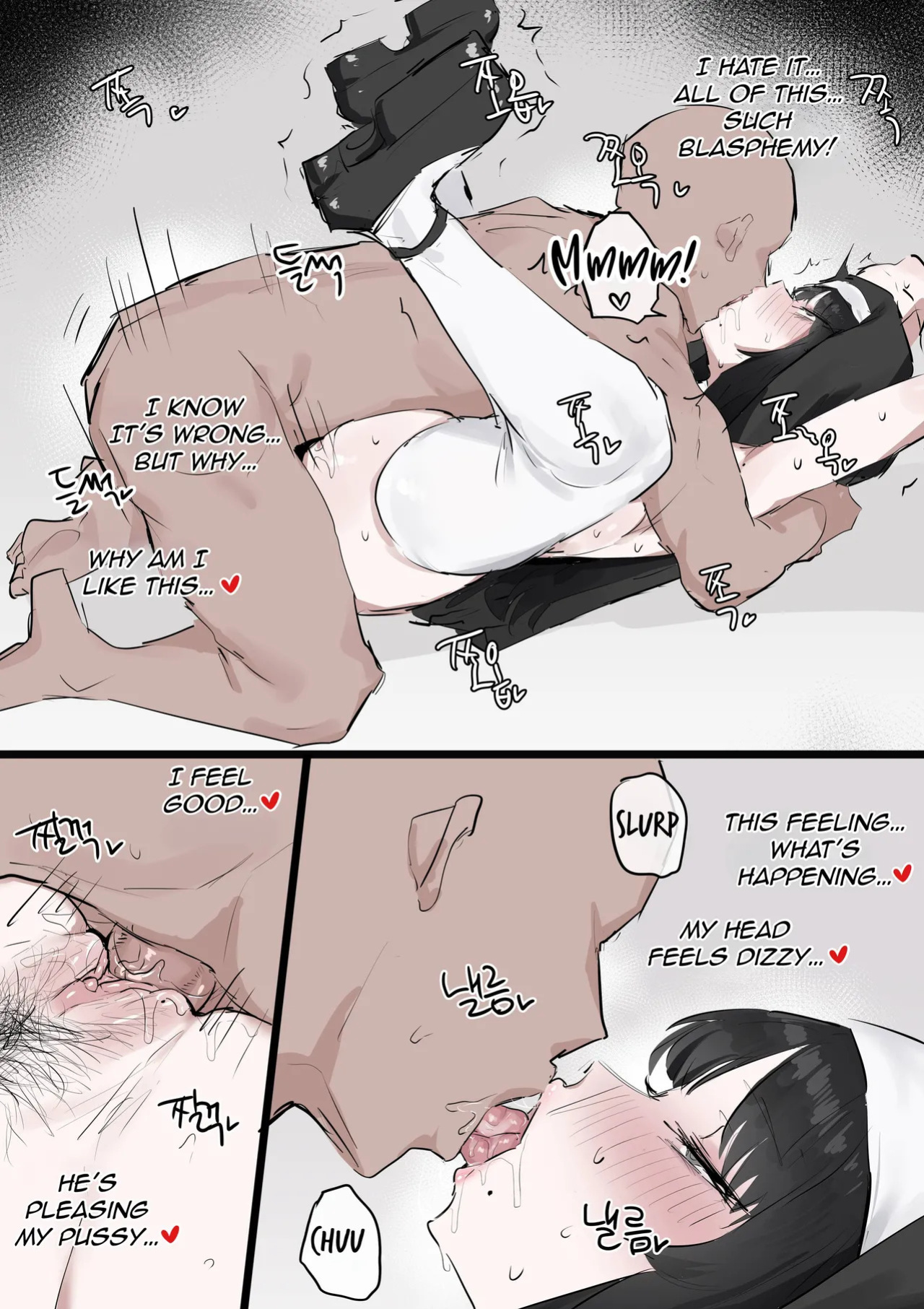 [kkan] Teaching a devoted nun sex education using my dick [Decensored]