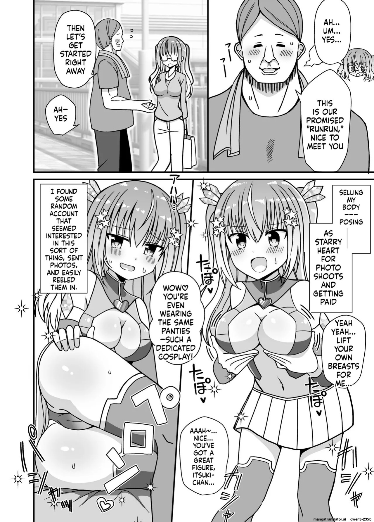 [Keep-Out] Nyotaika Shite Henshin Heroine ni Natta kedo Kinketsu na no de Karada wo Uttara Mesu ni Sareta [English] [SCANMTL]
