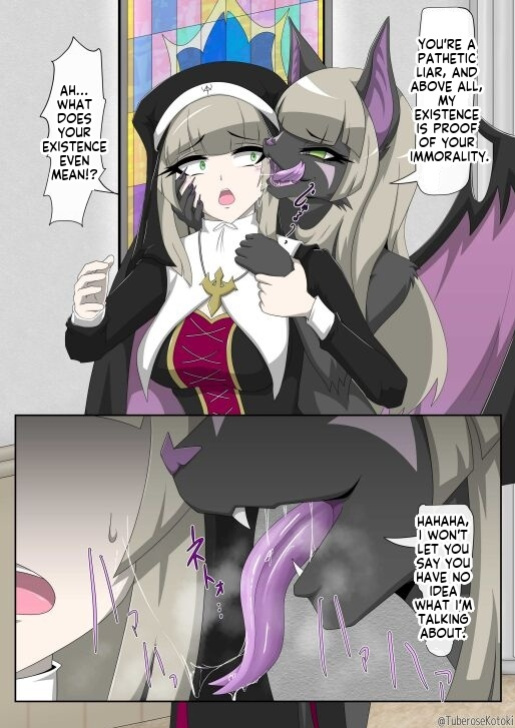 [Tuberose Kotoki] Nun transforms into a beast and falls into darkness (MTL)