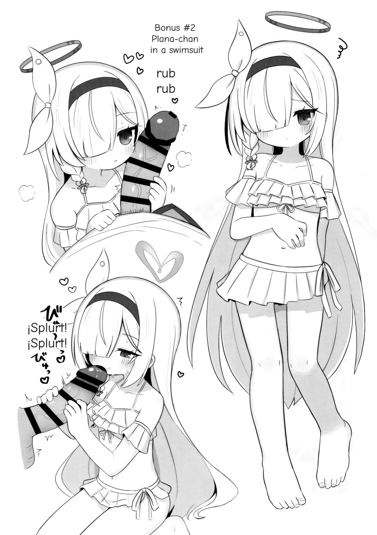 (C105) [Kemomimi-chanya (Naga U)] Gacha de Tenjou Shita no de Plana-chan ni "Nagusamete" Morau Hon (Blue Archive)