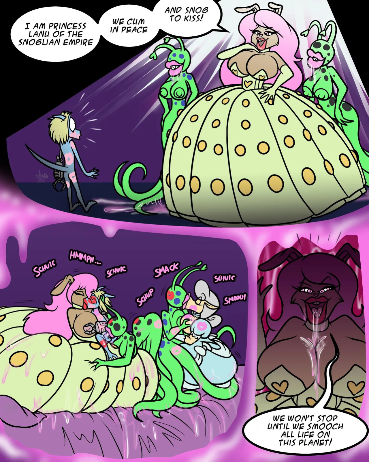 [JAMEArts] Closer Encounters with the Kissy Kind