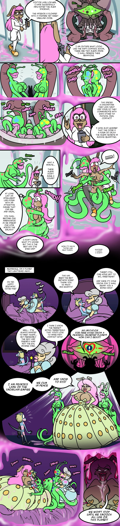 [JAMEArts] Closer Encounters with the Kissy Kind