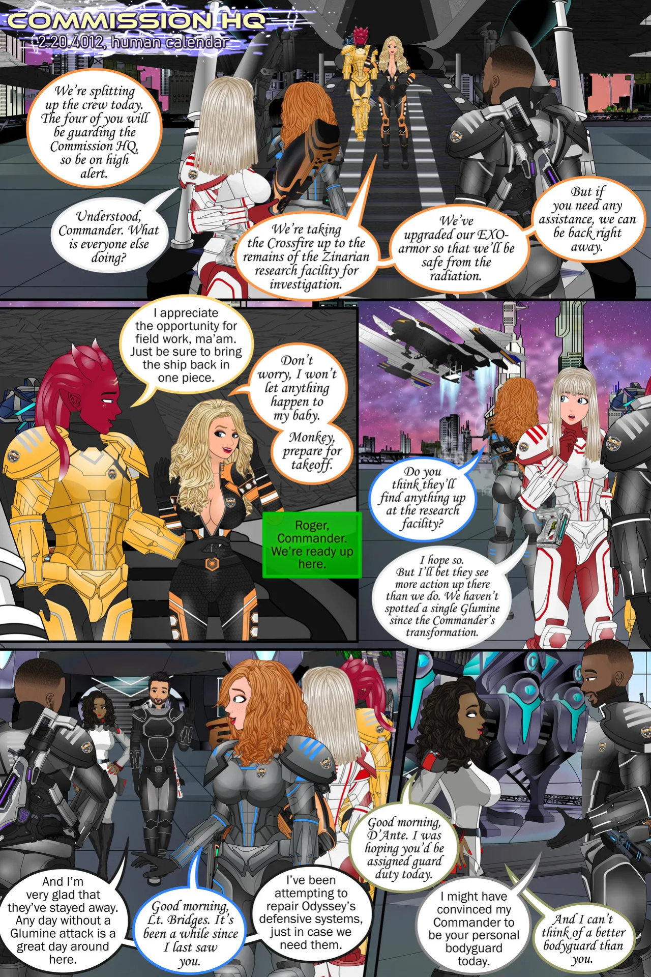[SapphireFoxx] Crossfire (beyond) (241-525 + EXTRAS + Old School Crossfire)