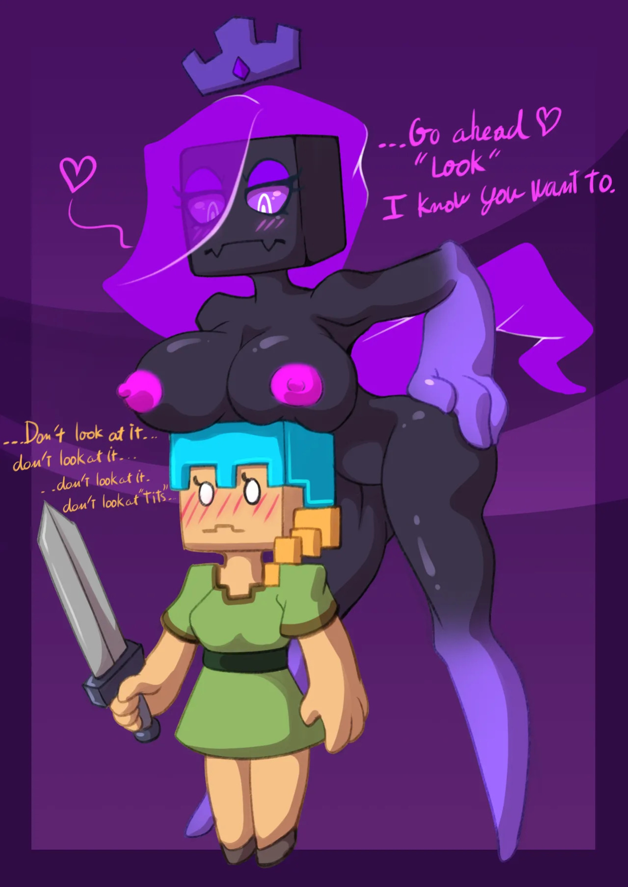 [AzuraInalis] Jade the Ender Queen (Minecraft)