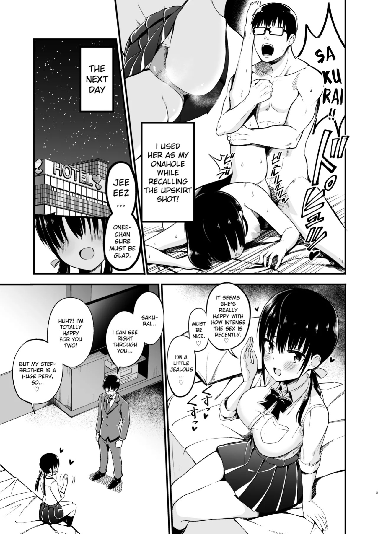 [Aohimo Familia (Chilt)] Kanojo no Imouto ga Kyonyuu Miniskirt JK de Koakuma Kei 3 [English] [Ruru Scanlations] [Digital] [Decensored]