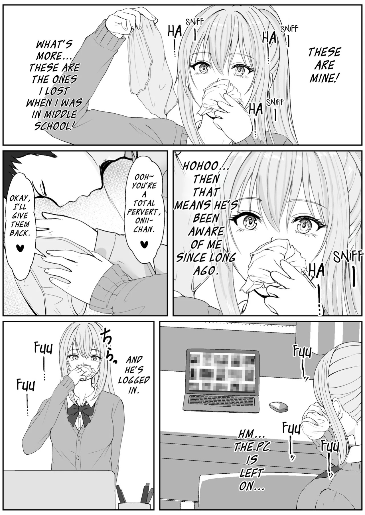 [Sanbalkin] Half Gimai to no Amai Nichijou to Noumitsu Sex 3 [English]