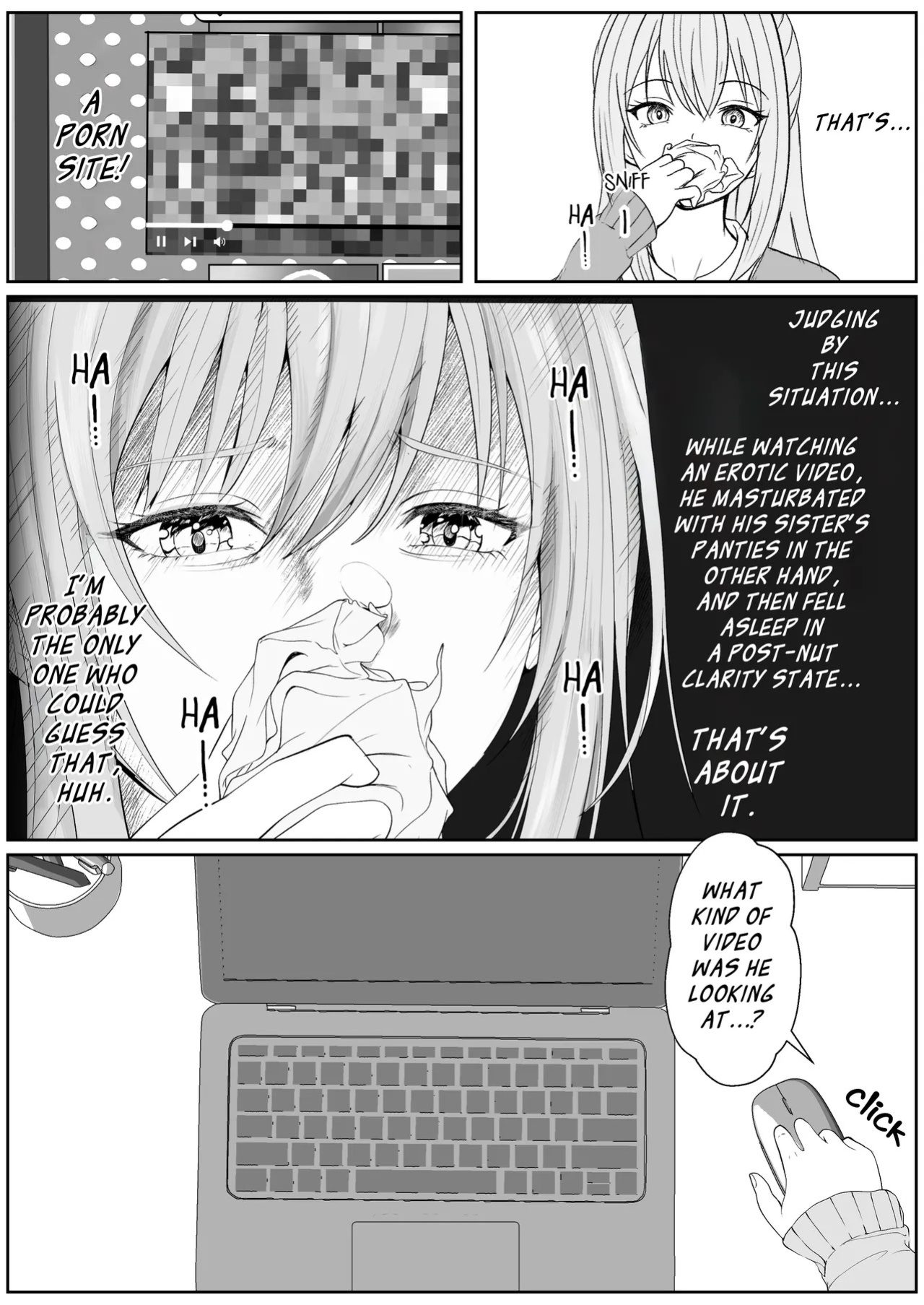 [Sanbalkin] Half Gimai to no Amai Nichijou to Noumitsu Sex 3 [English]