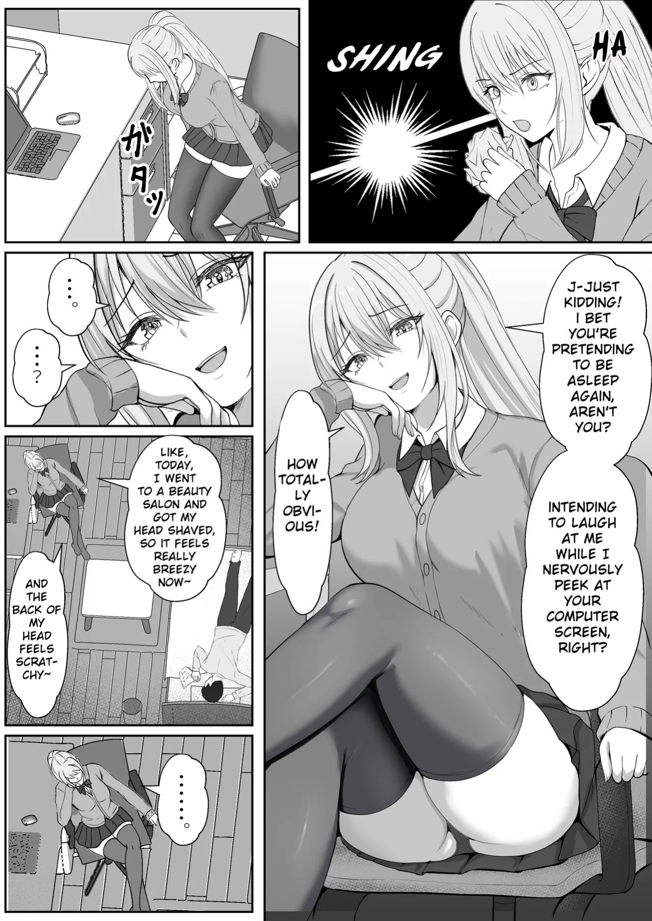 [Sanbalkin] Half Gimai to no Amai Nichijou to Noumitsu Sex 3 [English]