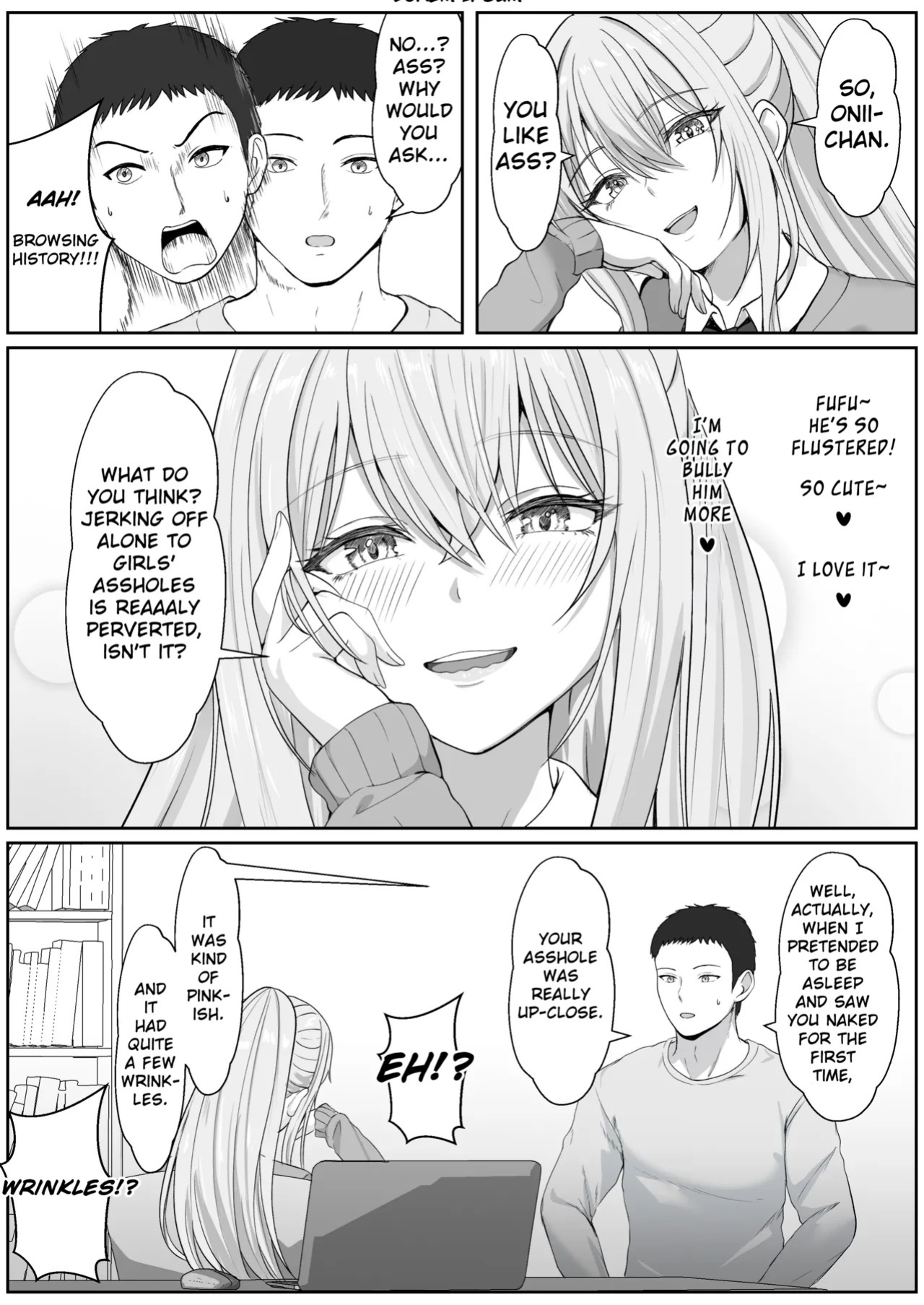 [Sanbalkin] Half Gimai to no Amai Nichijou to Noumitsu Sex 3 [English]