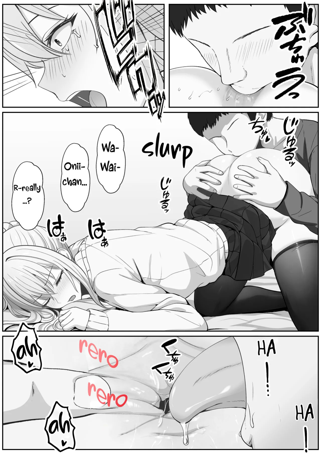 [Sanbalkin] Half Gimai to no Amai Nichijou to Noumitsu Sex 3 [English]