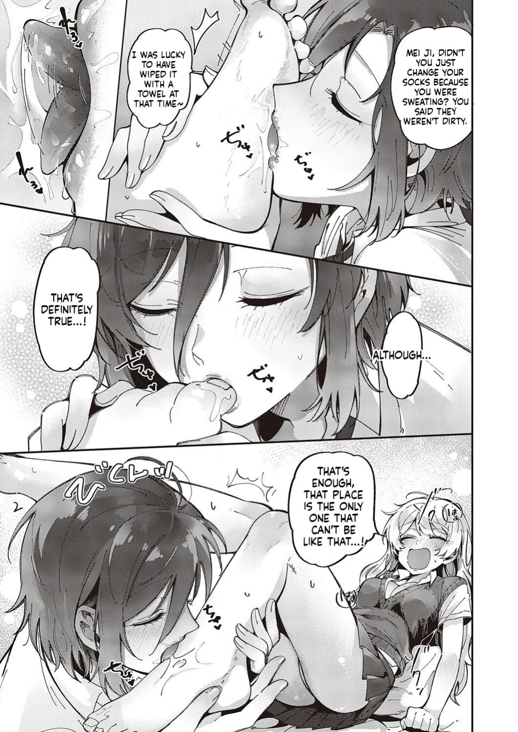 [Tateyama Keta] Yuri Fetish Life Ch. 1 (COMIC ExE 45) (MTL)