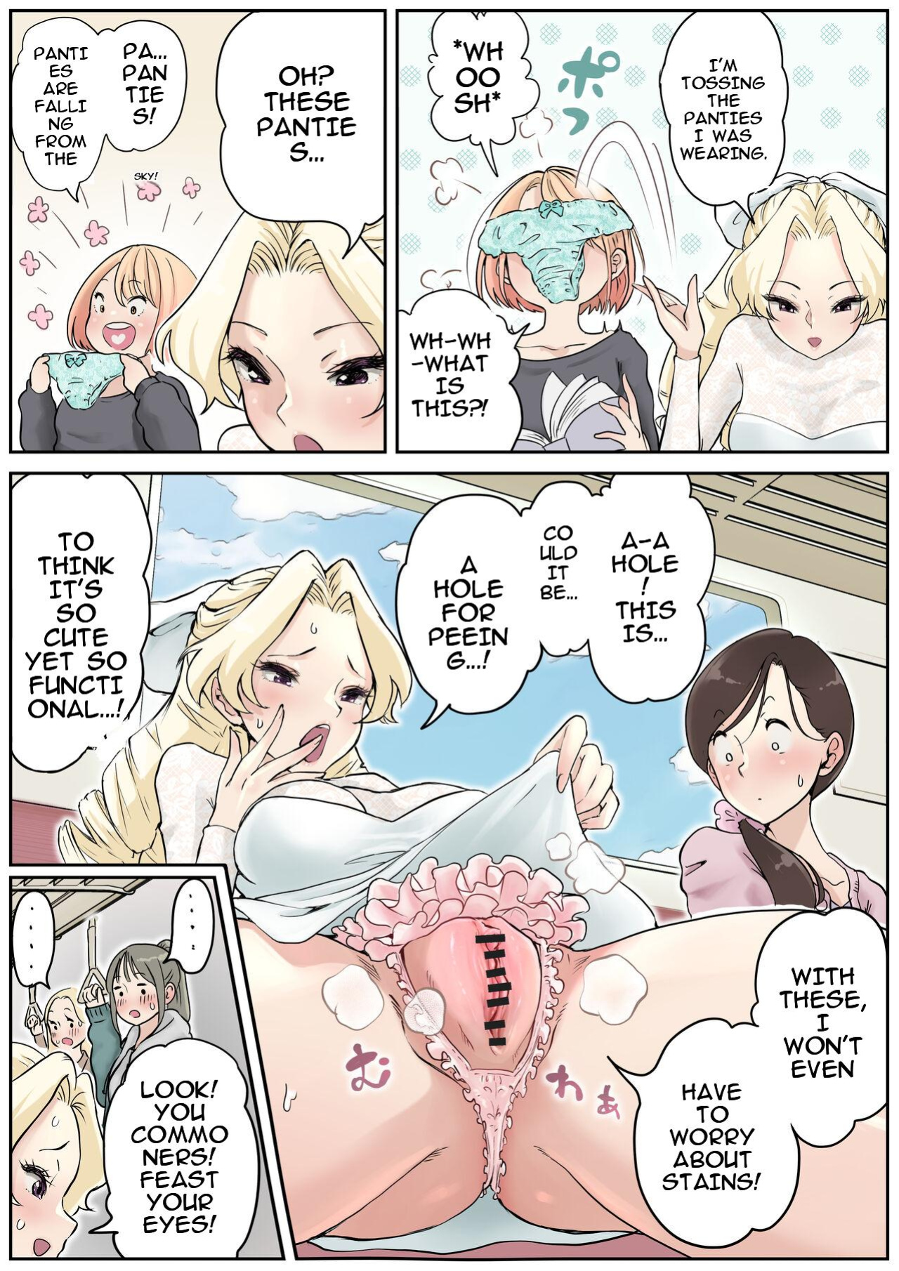[Tsubame] Futayuri - Muchi na Ojou-sama to Futanari Musume (MTL)