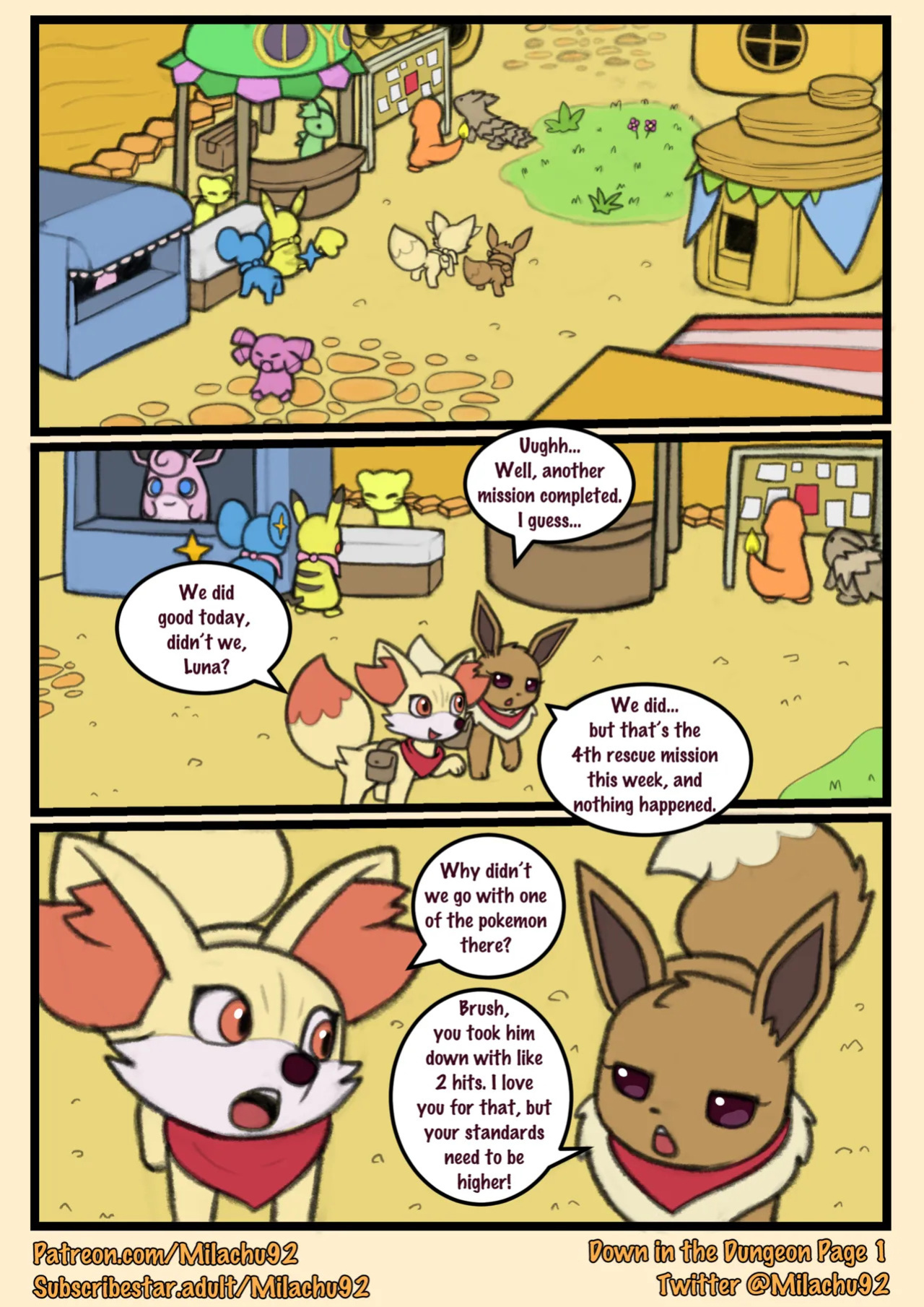 Down in to the dungeon (Milachu 92) [English] (ongoing)