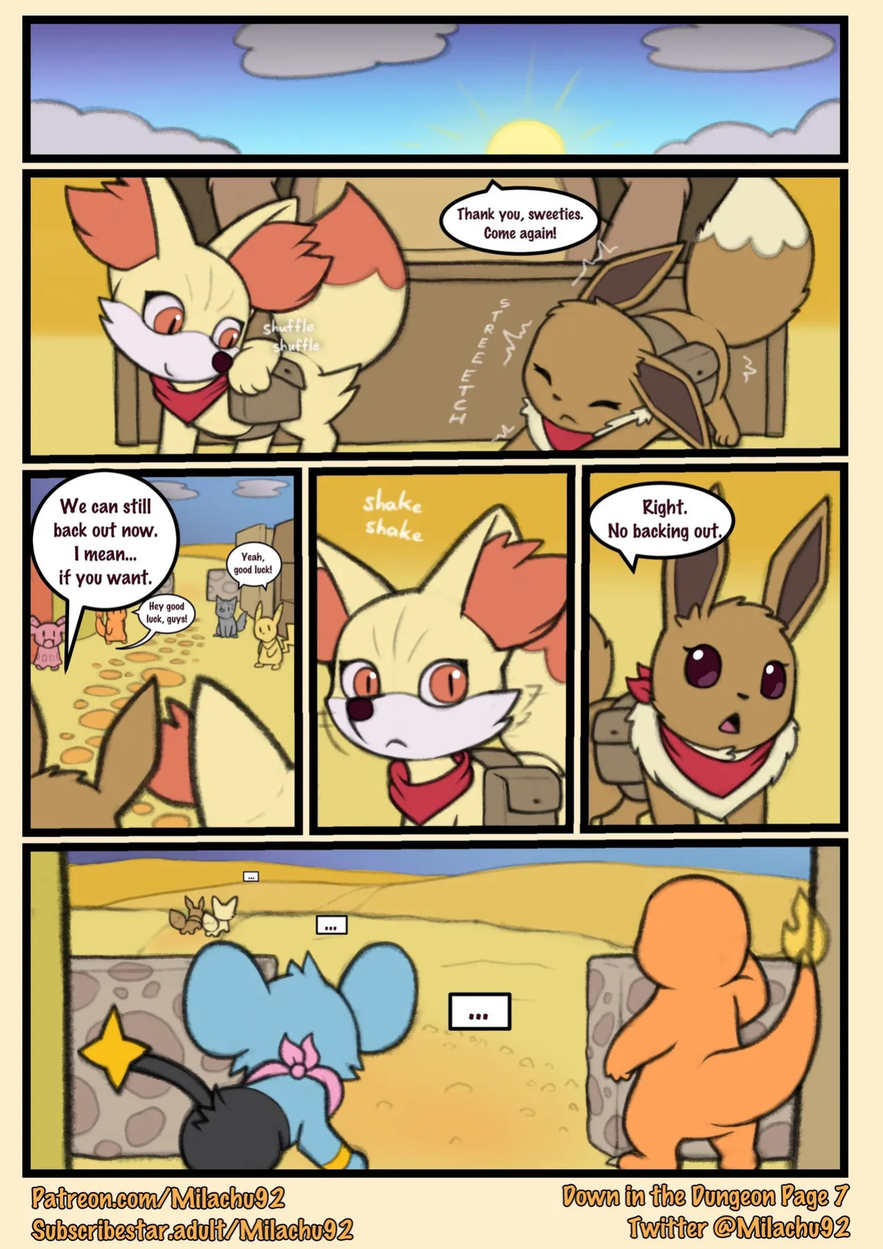 Down in to the dungeon (Milachu 92) [English] (ongoing)
