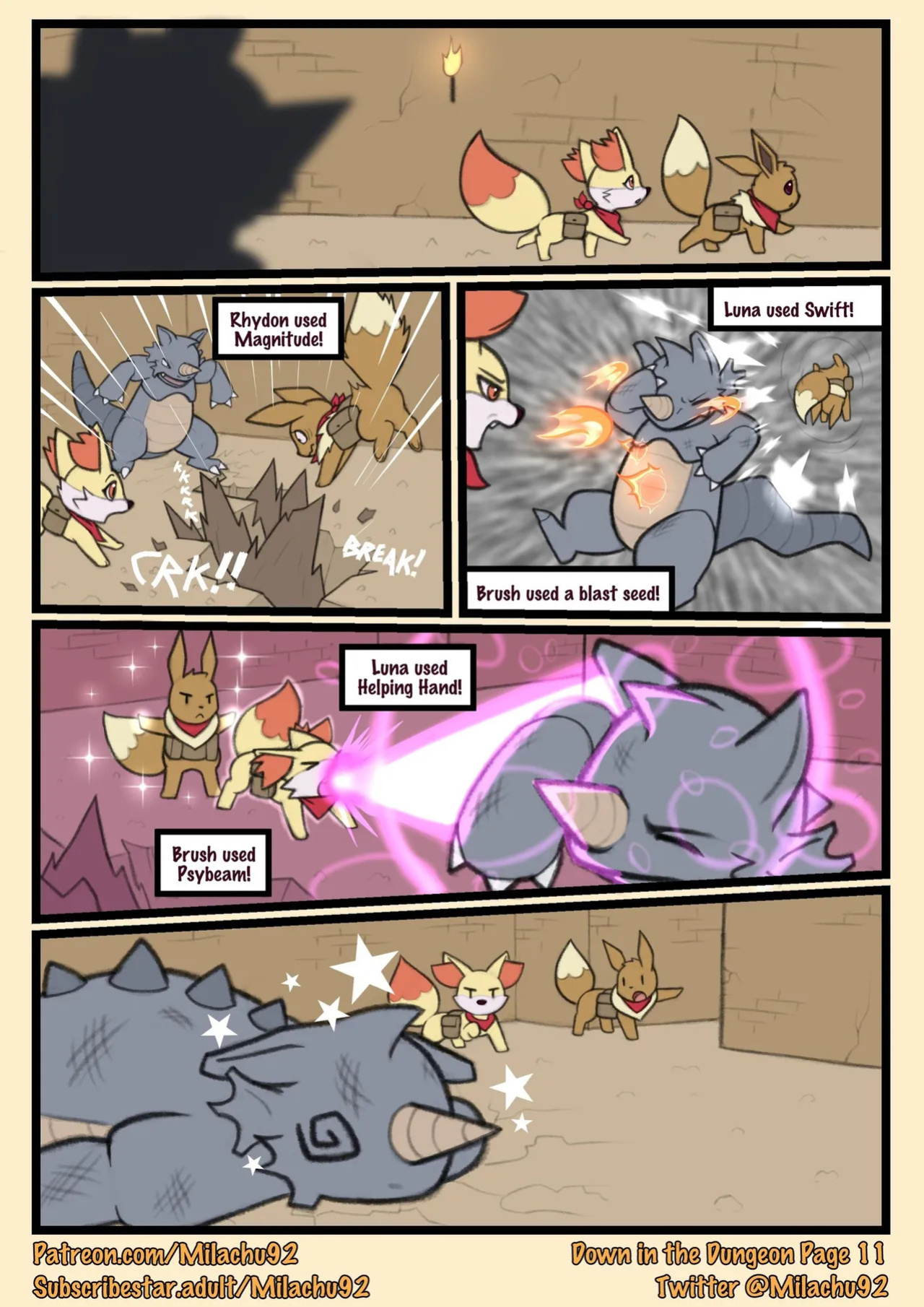 Down in to the dungeon (Milachu 92) [English] (ongoing)