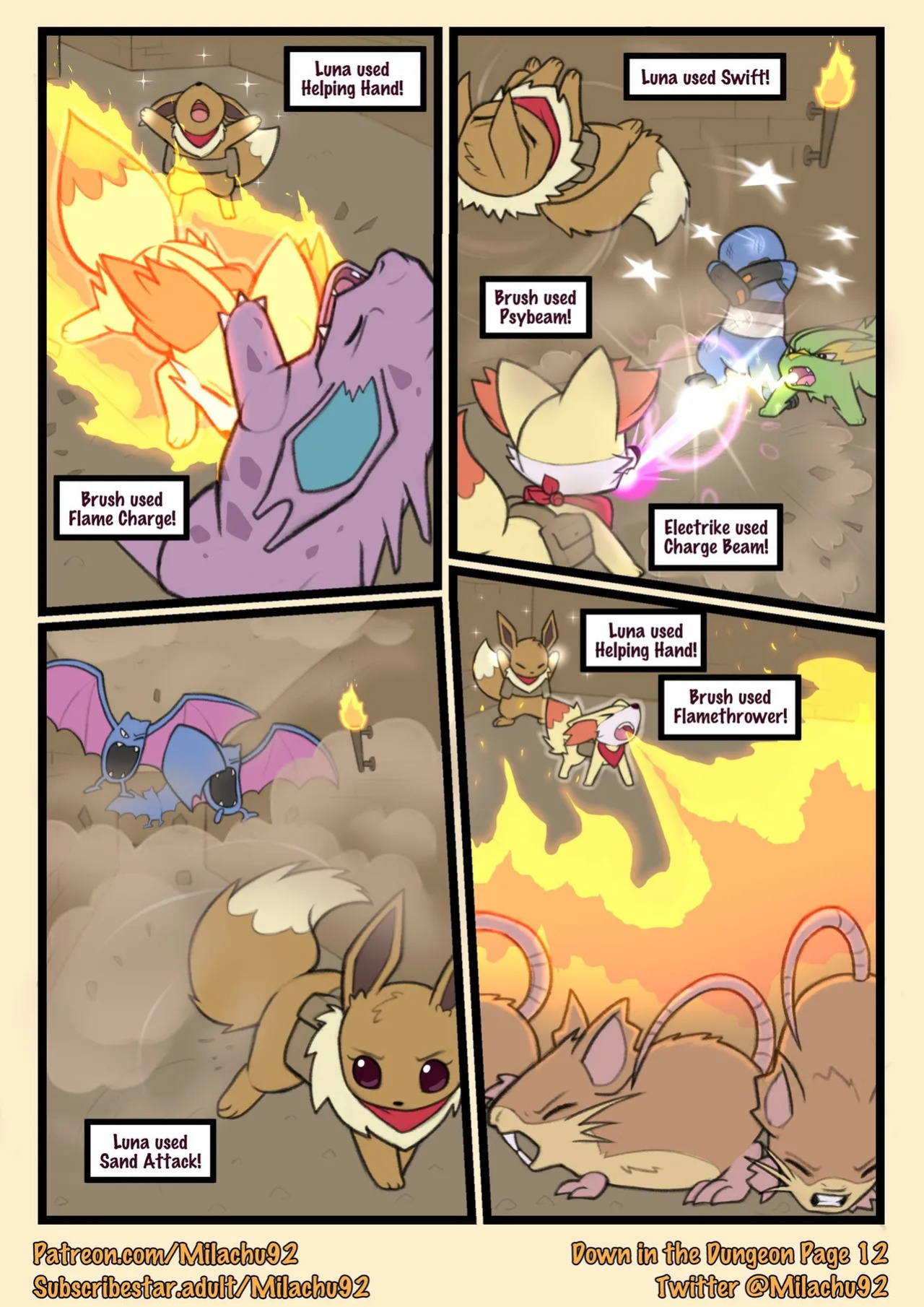 Down in to the dungeon (Milachu 92) [English] (ongoing)