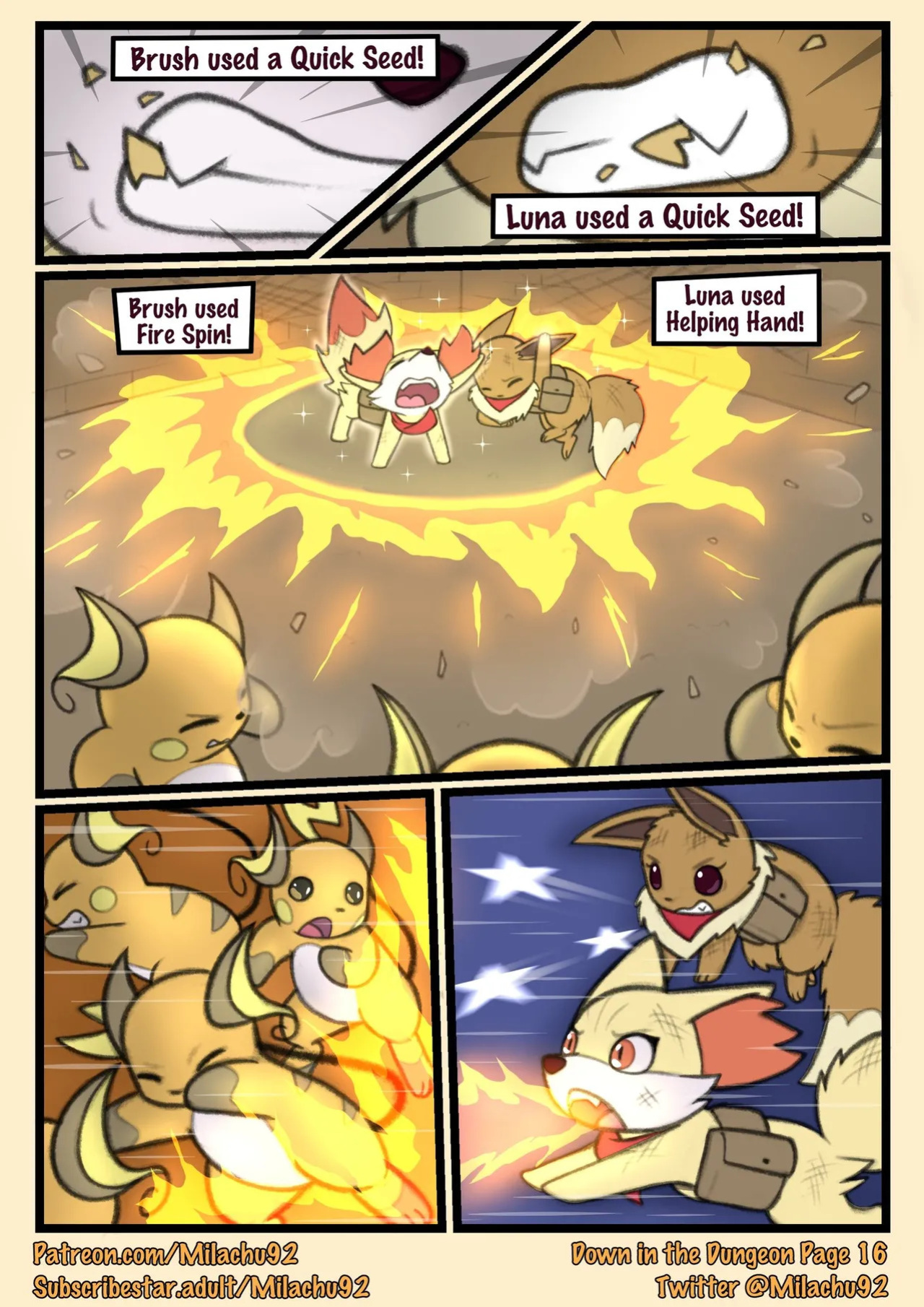 Down in to the dungeon (Milachu 92) [English] (ongoing)