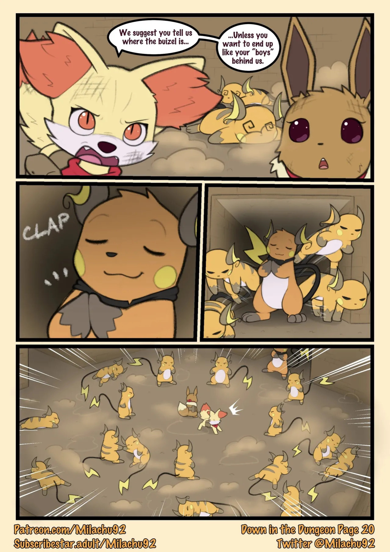 Down in to the dungeon (Milachu 92) [English] (ongoing)
