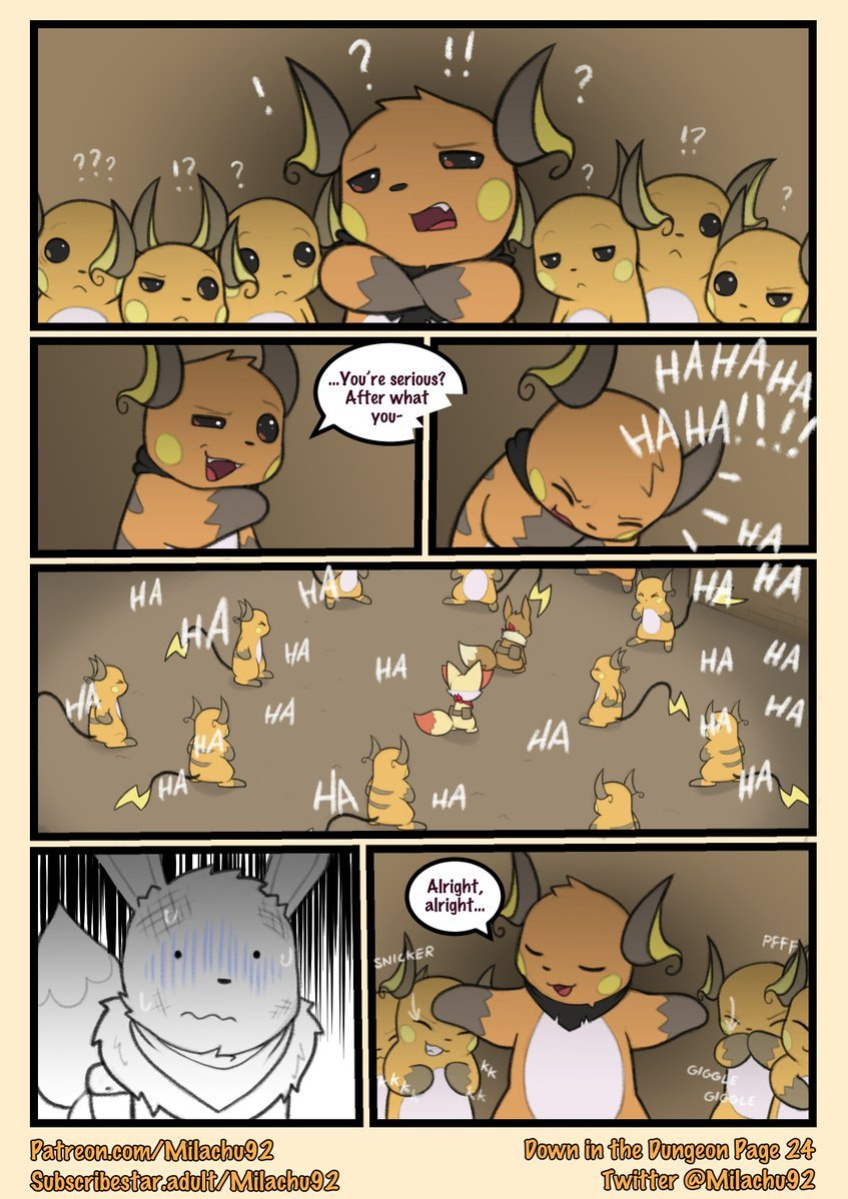 Down in to the dungeon (Milachu 92) [English] (ongoing)