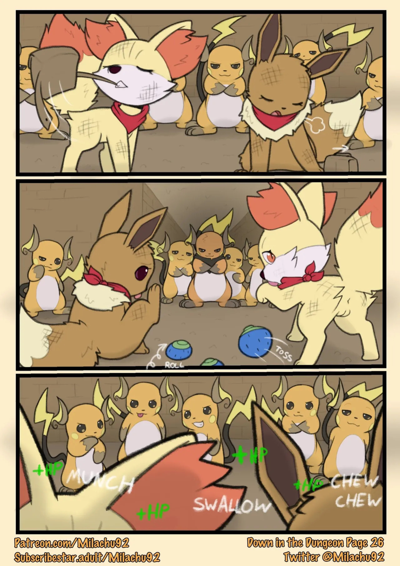 Down in to the dungeon (Milachu 92) [English] (ongoing)
