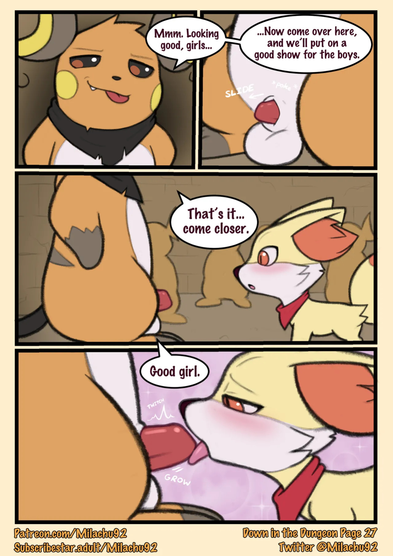 Down in to the dungeon (Milachu 92) [English] (ongoing)