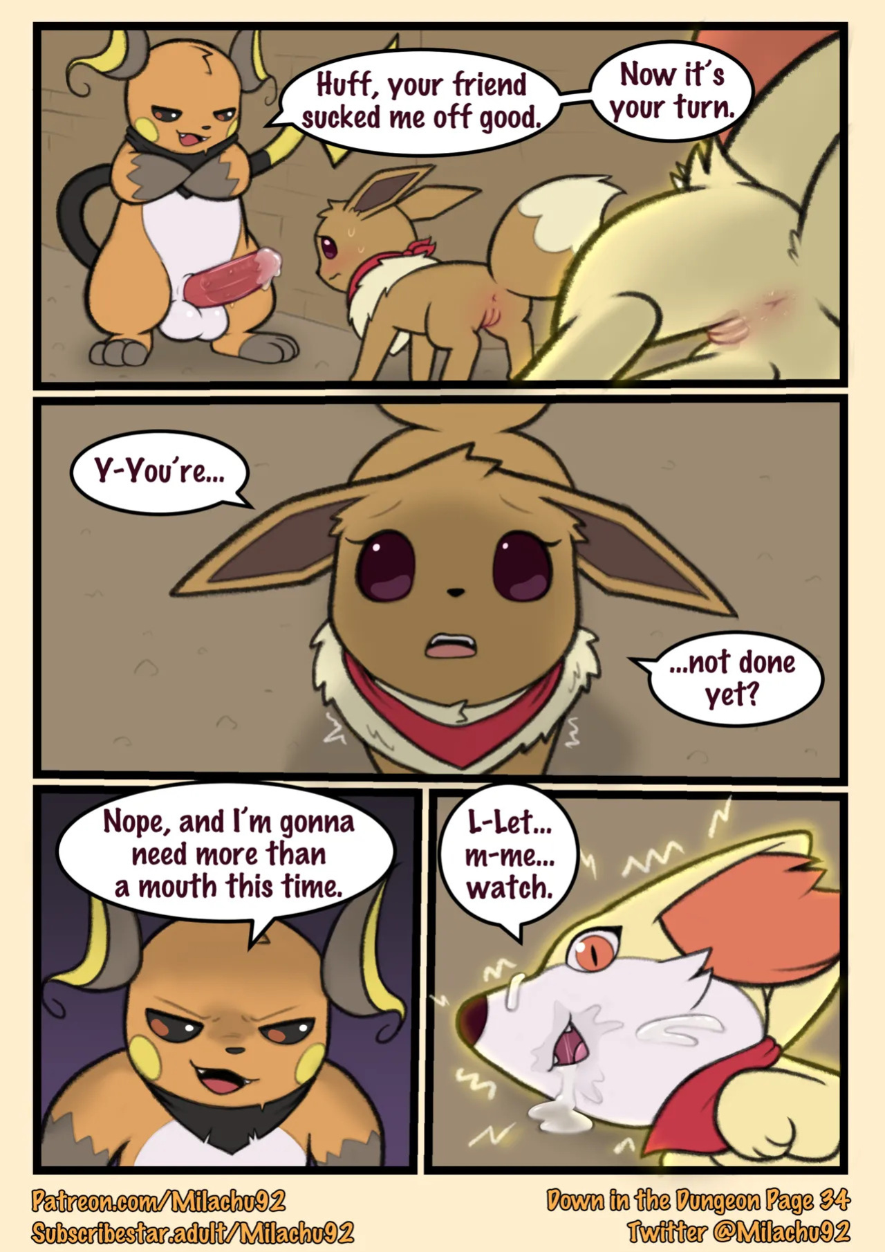 Down in to the dungeon (Milachu 92) [English] (ongoing)