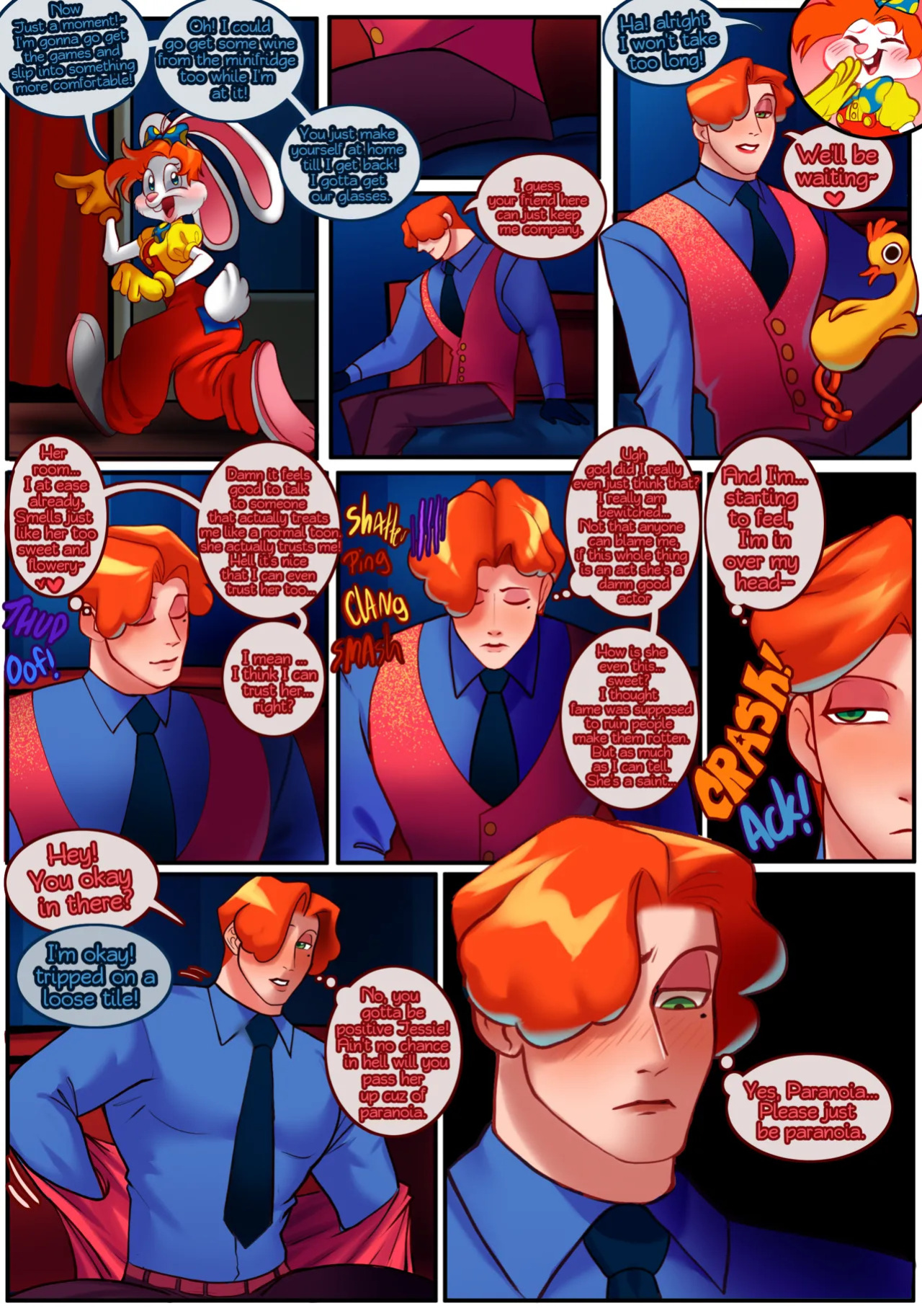 [AggravatedMomo] Rosie x Jessie Rabbit (Who framed Roger Rabbit?) (Ongoing)