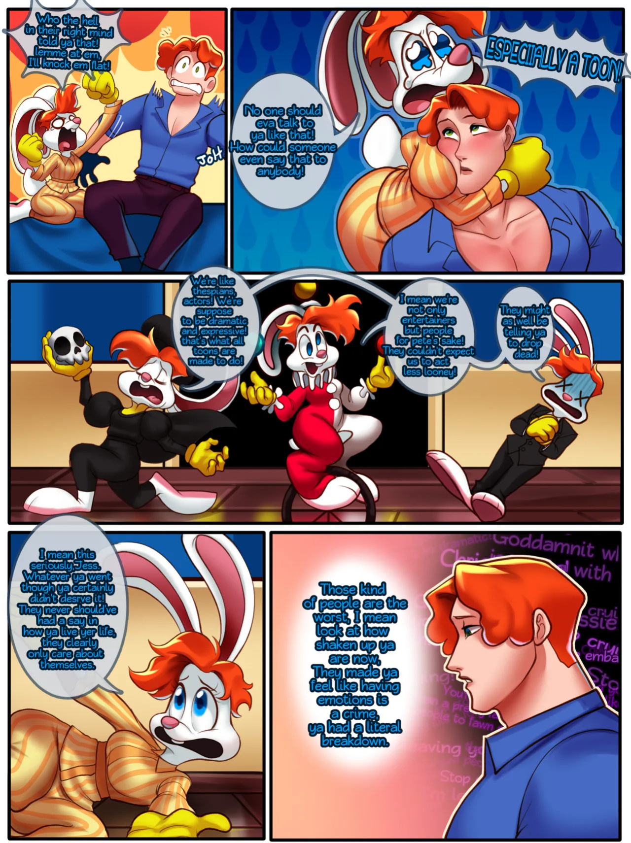 [AggravatedMomo] Rosie x Jessie Rabbit (Who framed Roger Rabbit?) (Ongoing)