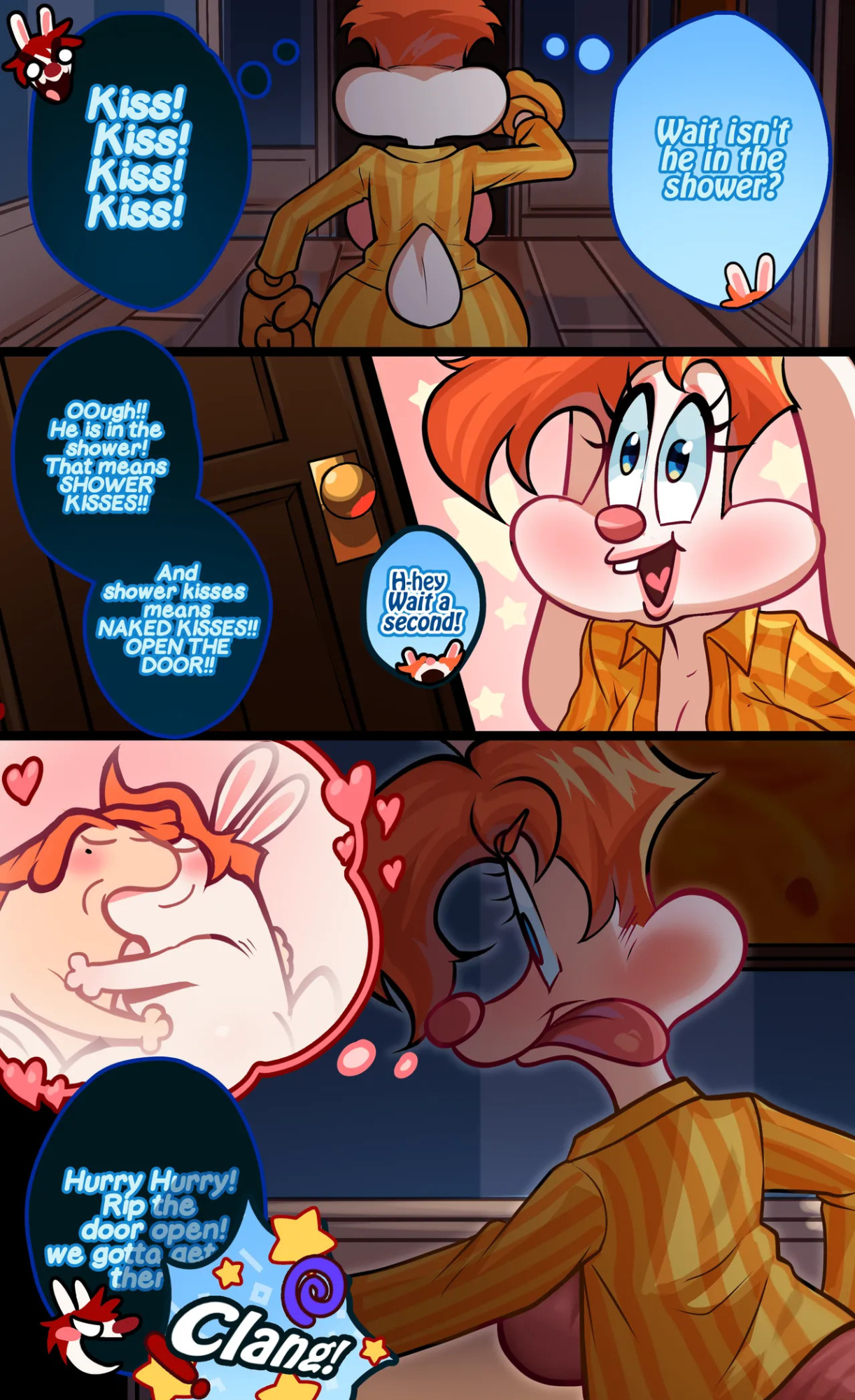 [AggravatedMomo] Rosie x Jessie Rabbit (Who framed Roger Rabbit?) (Ongoing)