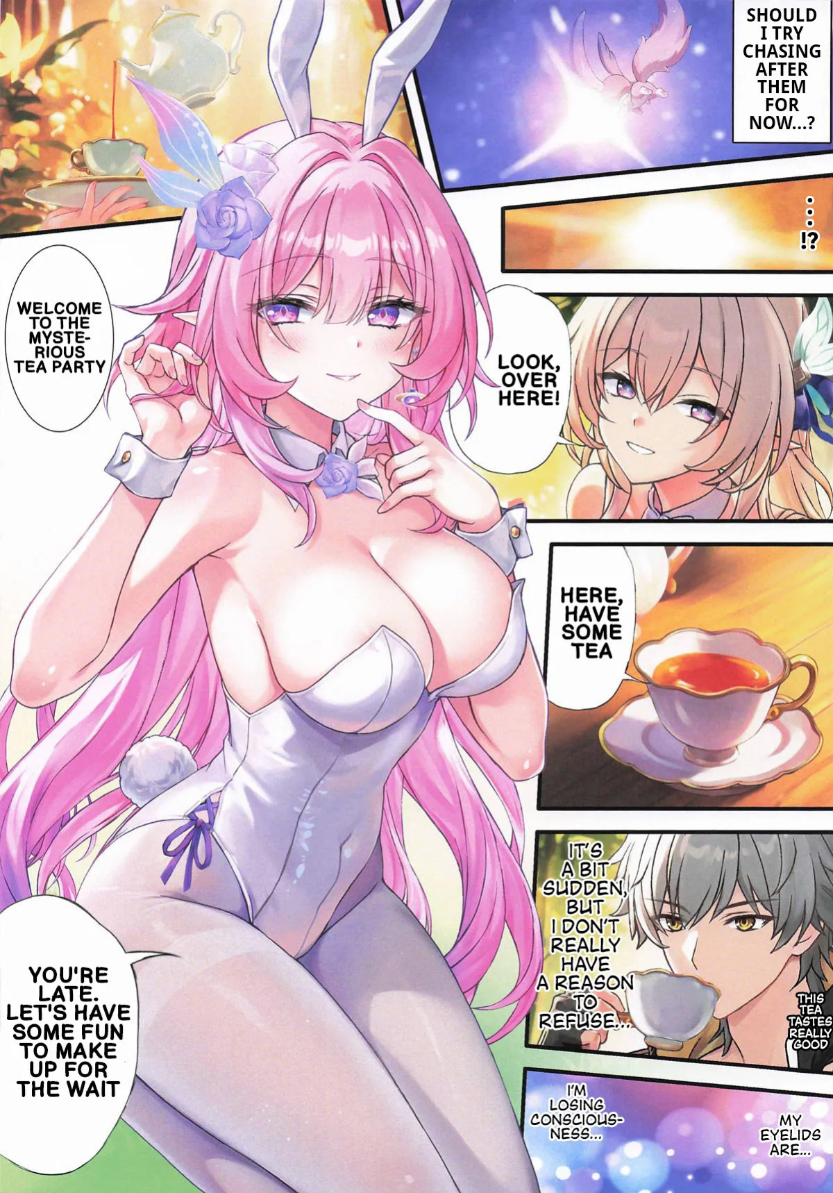 (C107) [Akaneiro (Rimiki, Yakifugu)] Tea Time on the Mysterious Path of Dreams (Honkai Star Rail) (English)