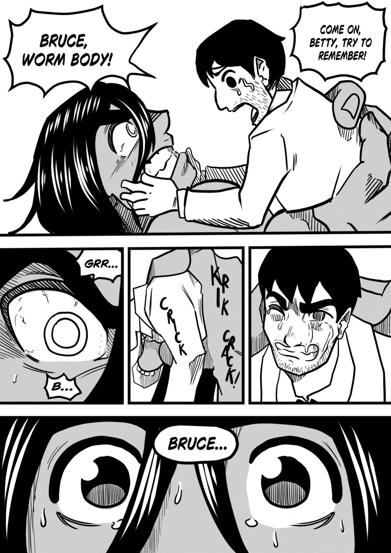 [Odoruyama] Betty Hulk AU: The Origin Of Betty Hulk