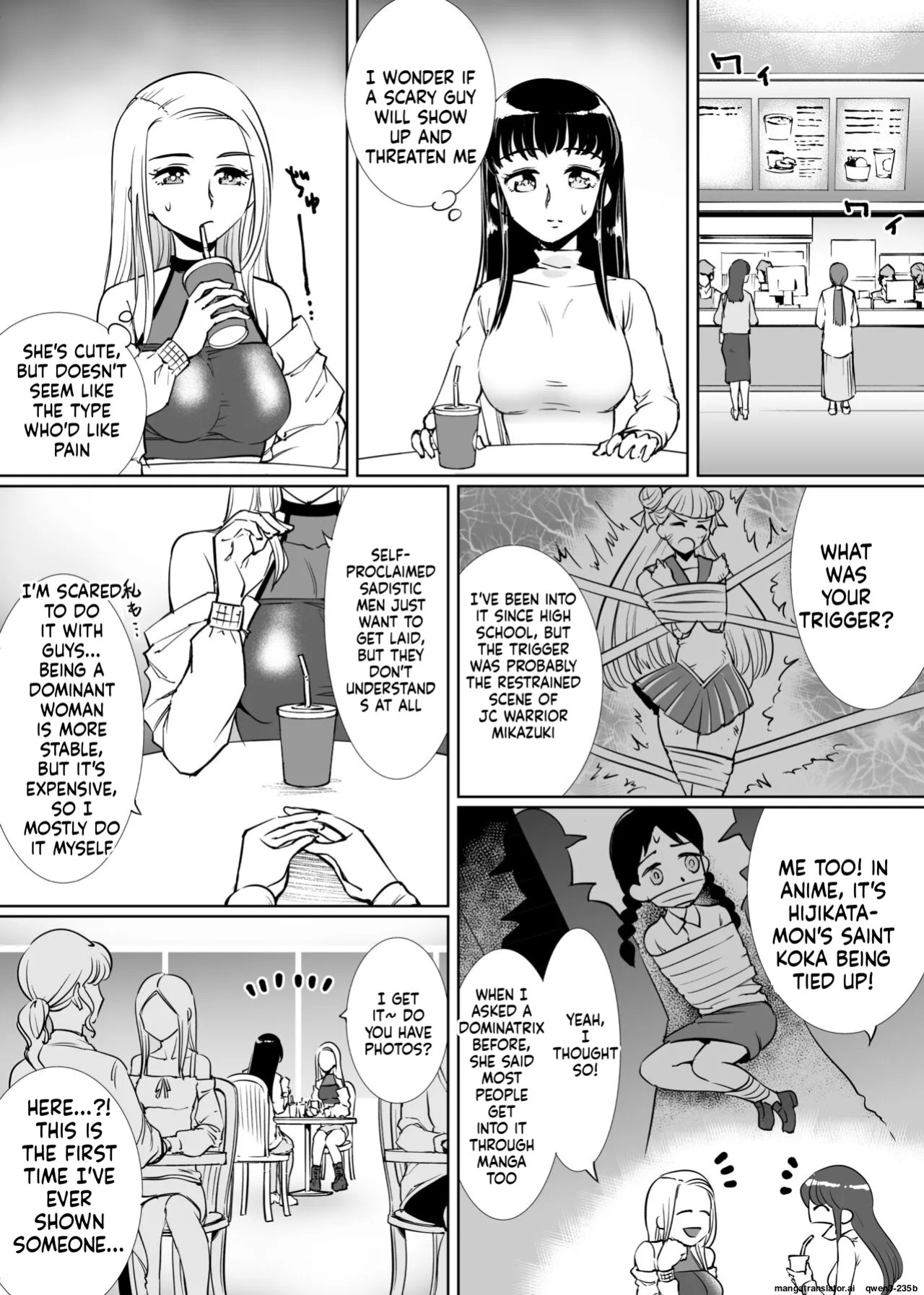 [Rouran Shoujo (tat)] SM Matching ~Kinbaku Ojou Kousoku Gal~ (SCANMTL)