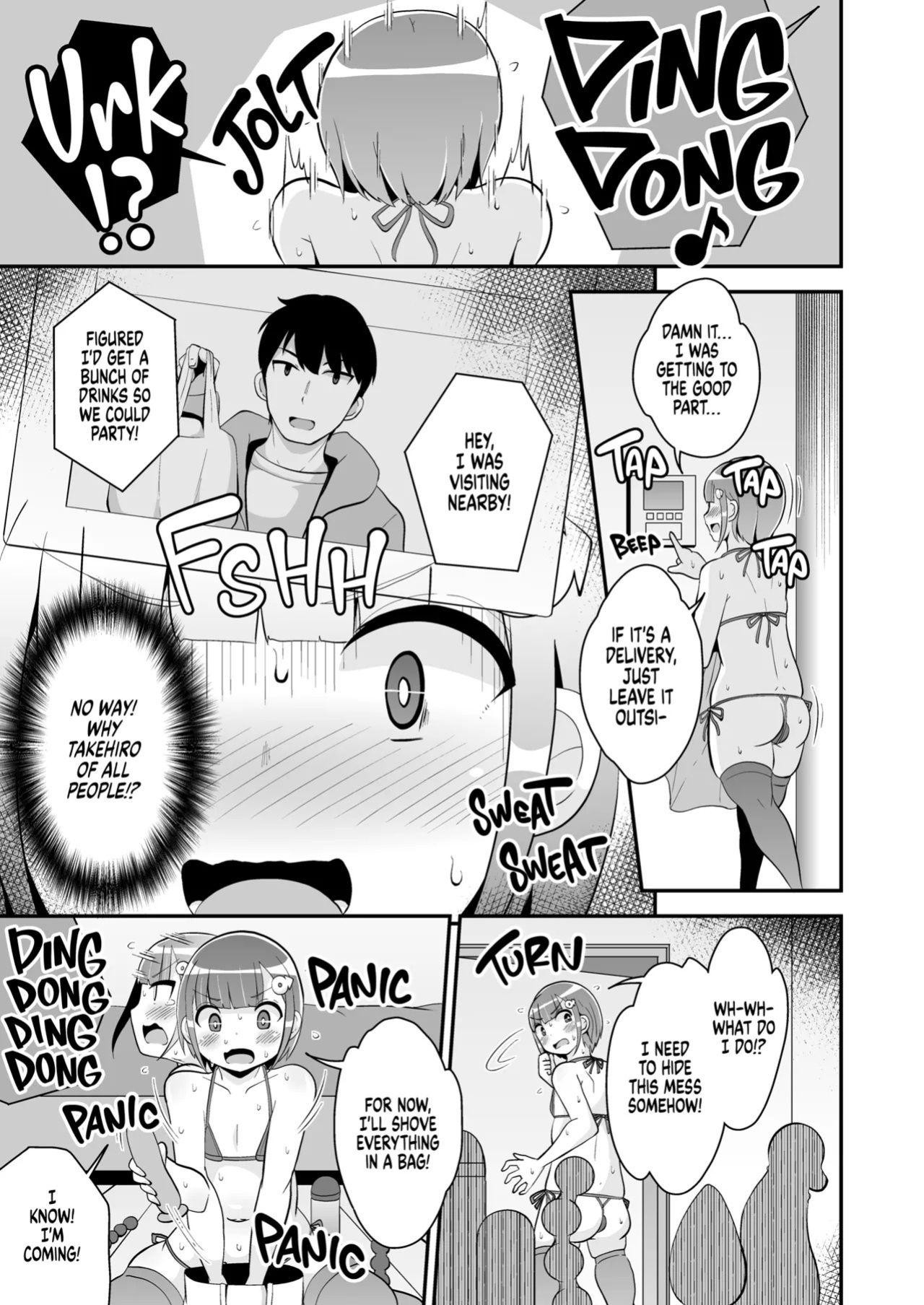 [CHINZURI BOP (Chinzurena)] Ananie Kurui Mesu Danshi-chan Doukyuusei to Homo Shichau | I Got So Hooked on Masturbating With My Ass That I Had Gay Sex With My Classmate [English] {2d-market.com} [Decensored] [Digital]