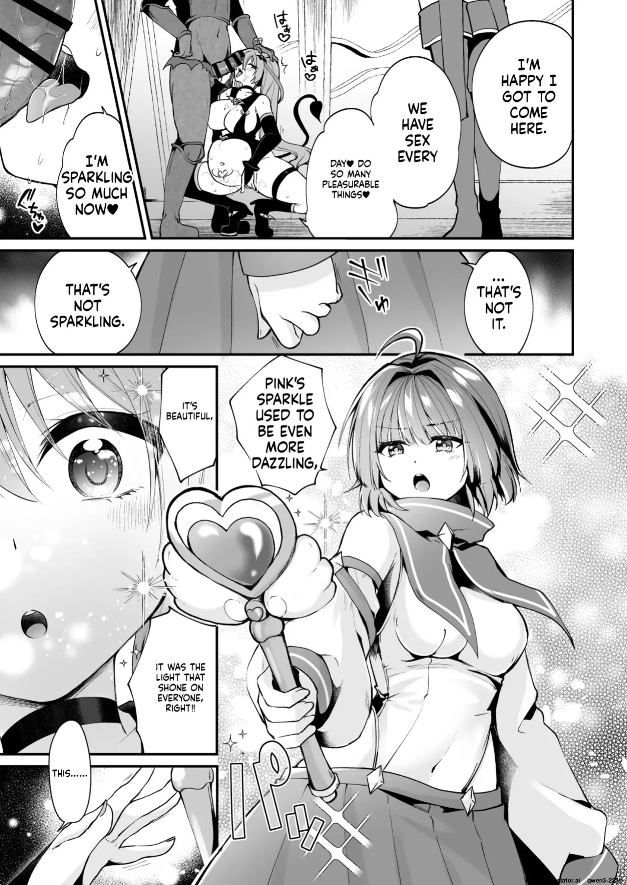 [Rurimaru (Rurimaru)] Mahou Shoujo Akuochi Choukyou Lab 3 [Digital] (SCANMTL)