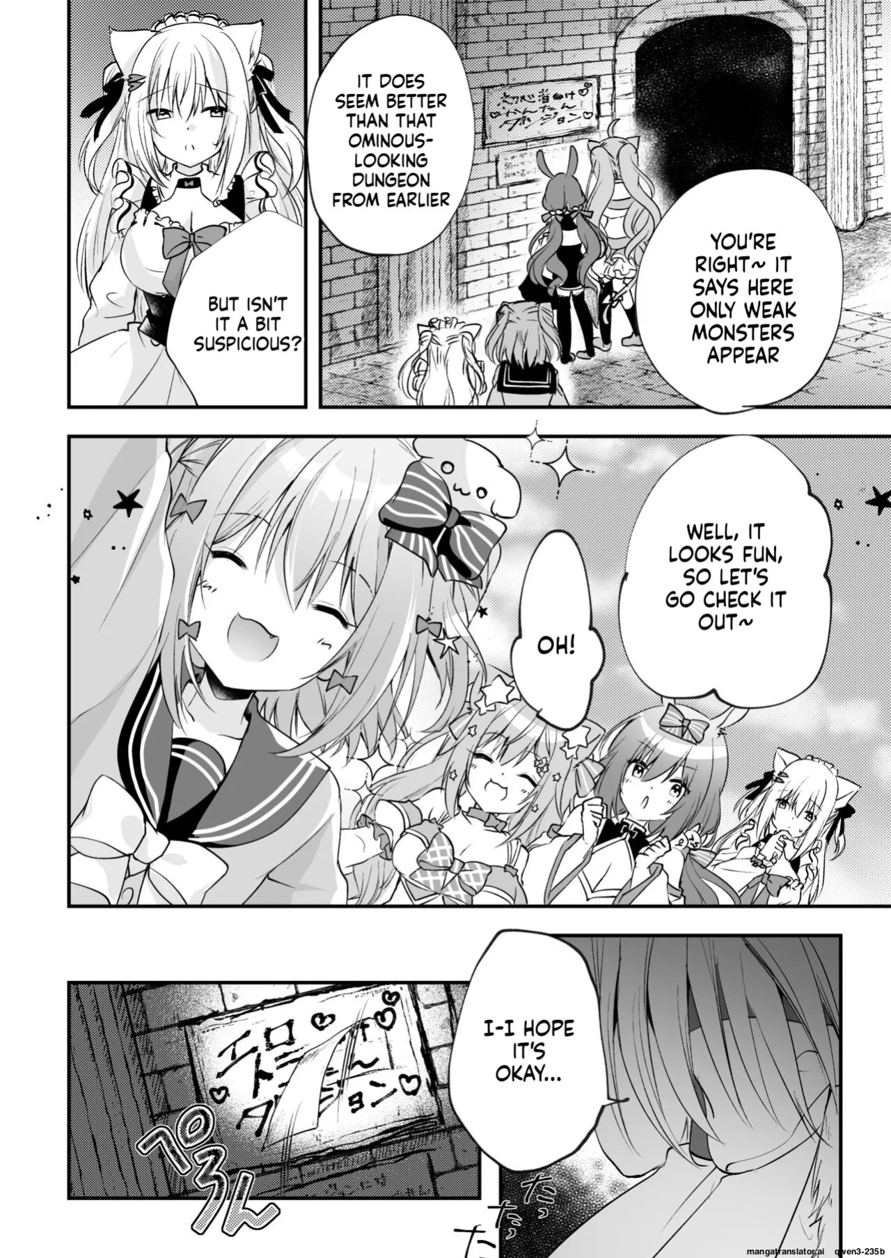 [Mousou Aria (Rurimaru)] NPro Ero Trap Dungeon (Shirayuki Mishiro, Enomiya Milk, Himesaki Yuzuru) [Digital] (SCANMTL)