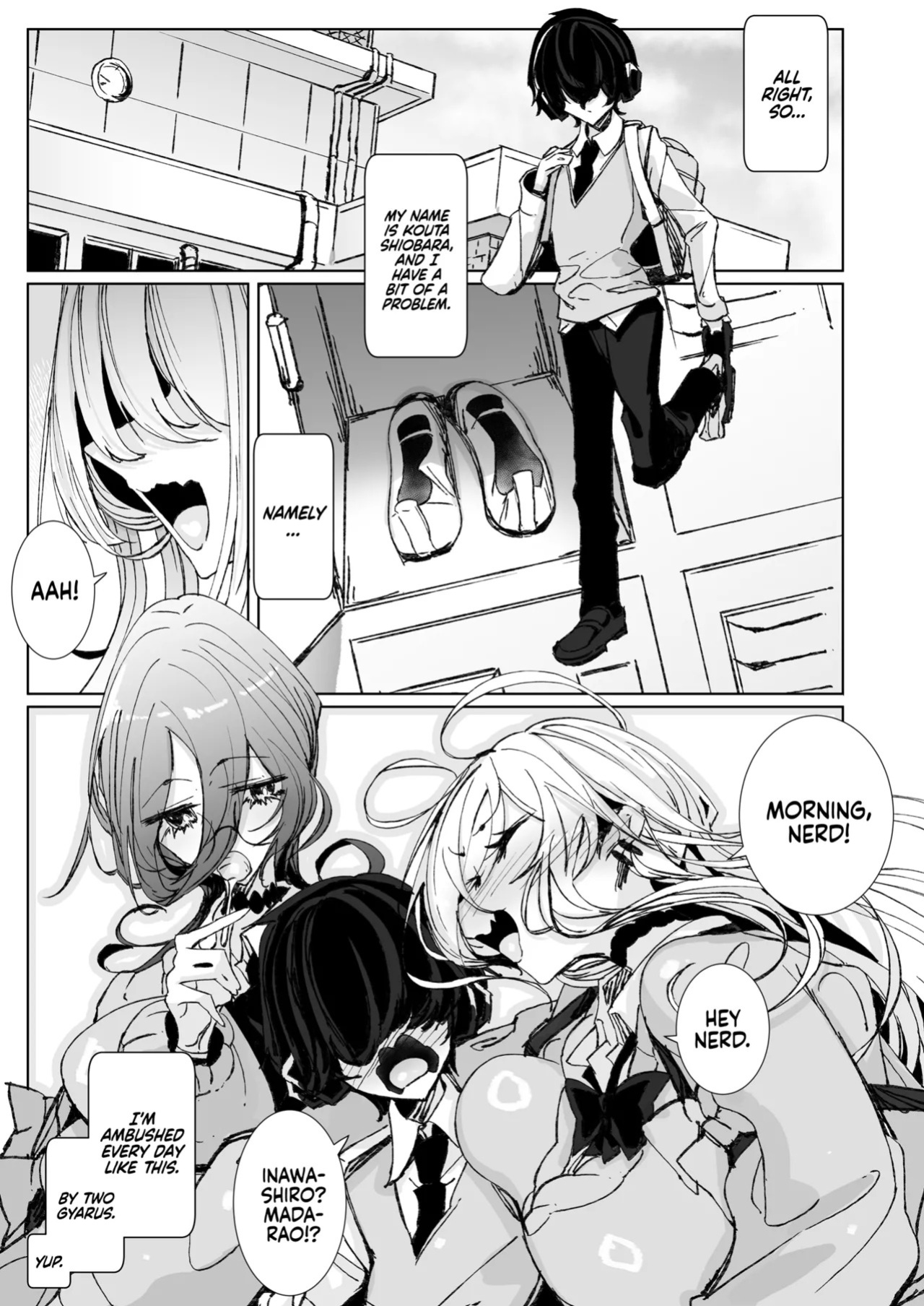 [Metro Notes (Tsumetoro)] Ja, Kyou kara Otaku-kun wa Watashi-tachi no Karepitte Koto de! | Sorry, Nerd, but You're Our BF Now! [English] {2d-market.com} [Decensored] [Digital]